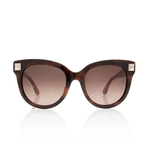 Valentino Rockstud Square Sunglasses (SHF-p1kJLL)