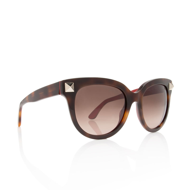 Valentino Rockstud Square Sunglasses (SHF-p1kJLL)