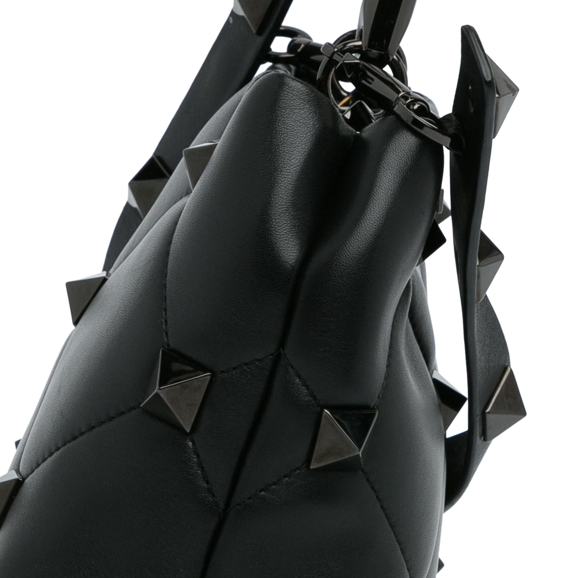 Valentino Roman Stud Satchel (SHG-Tnwpk8)