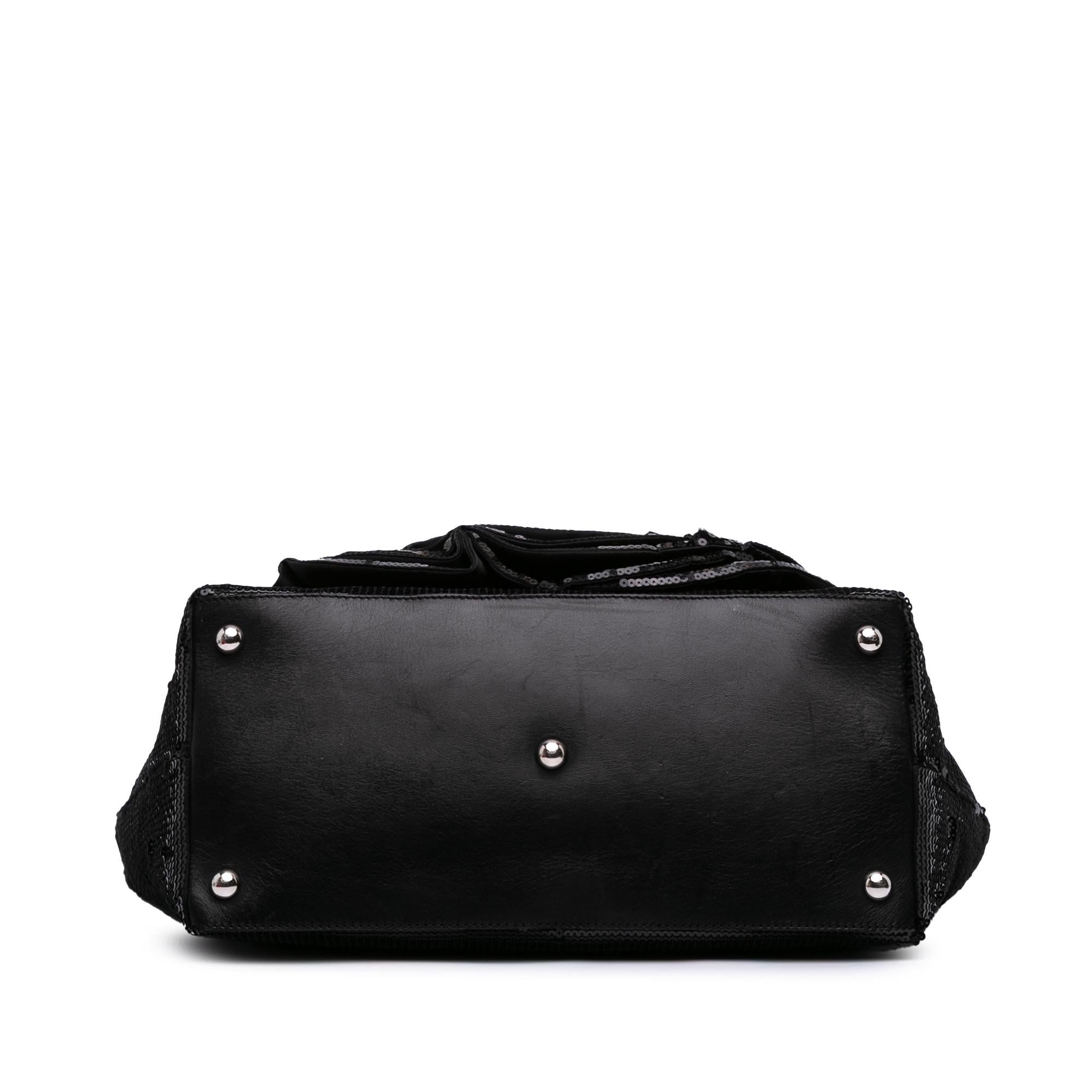 Valentino Sequin Petale Tote