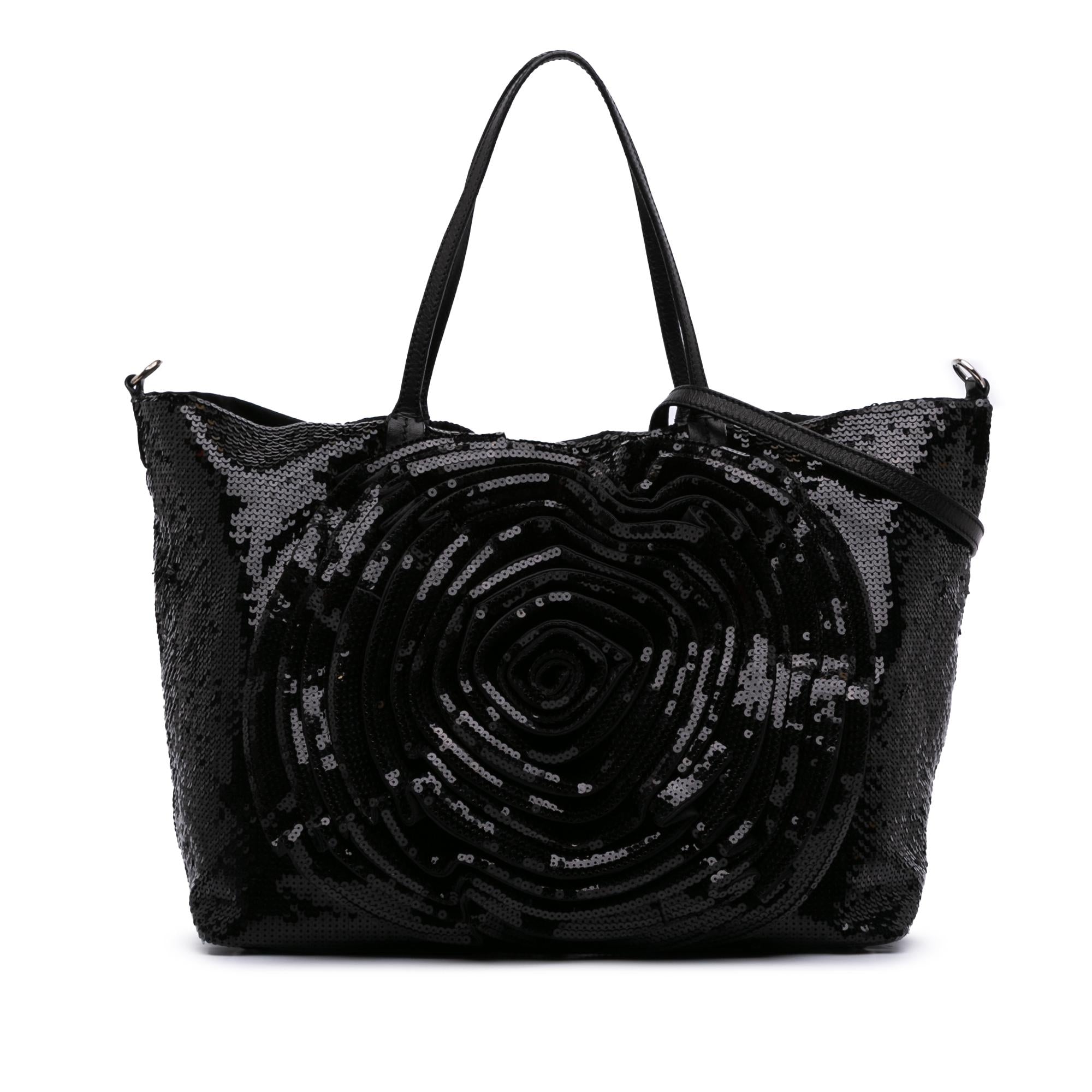 Valentino Sequin Petale Tote