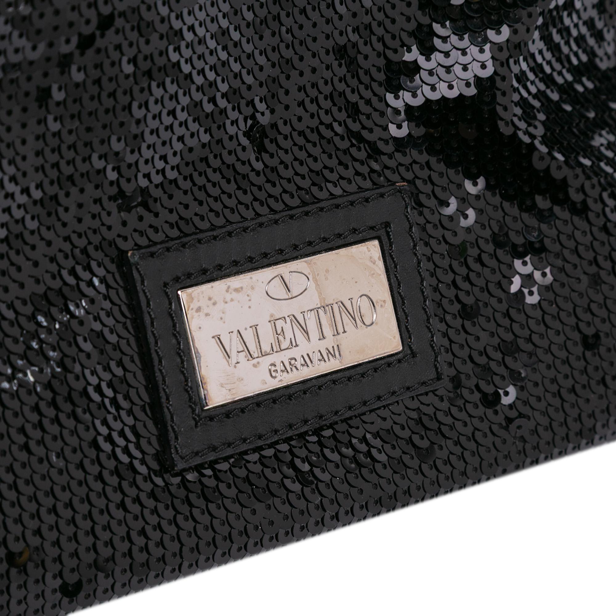 Valentino Sequin Petale Tote