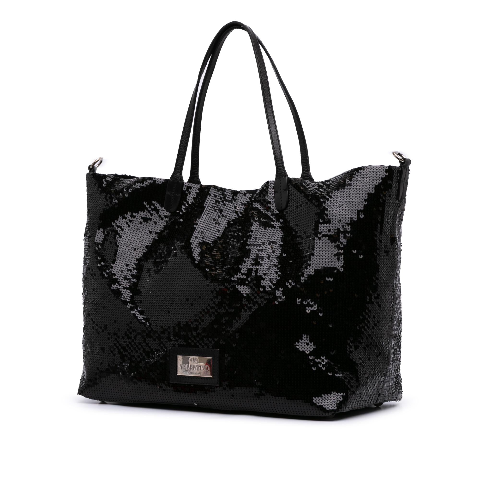 Valentino Sequin Petale Tote