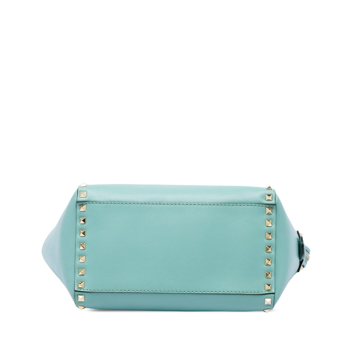 Valentino Small Leather Rockstud Double Handle Tote