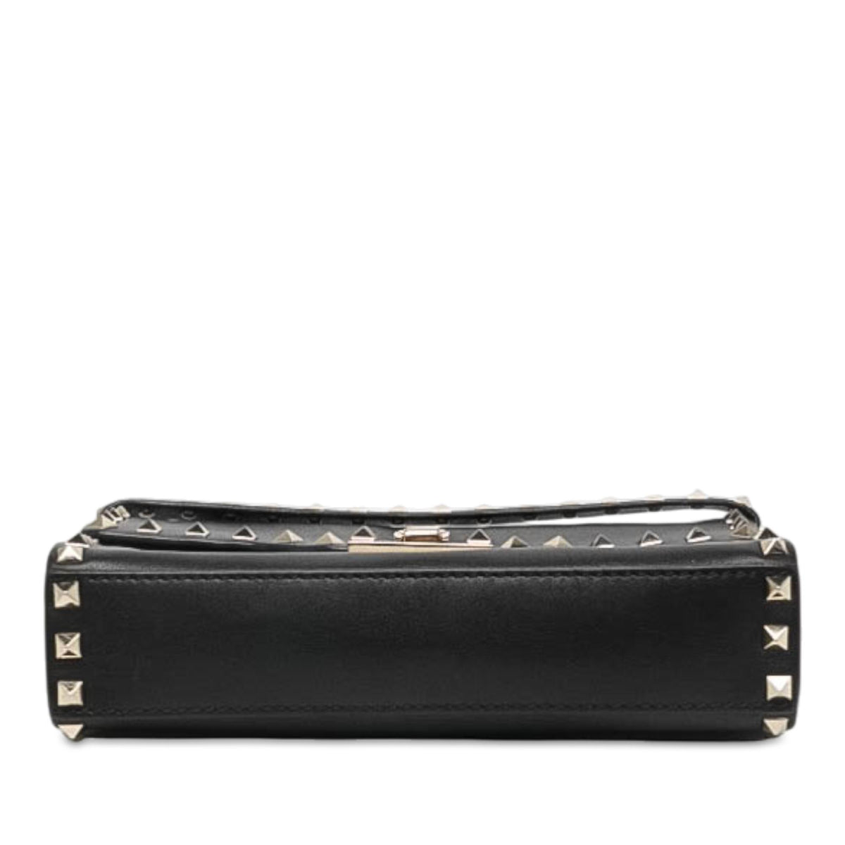 Valentino Small Leather Rockstud Flip Lock Crossbody
