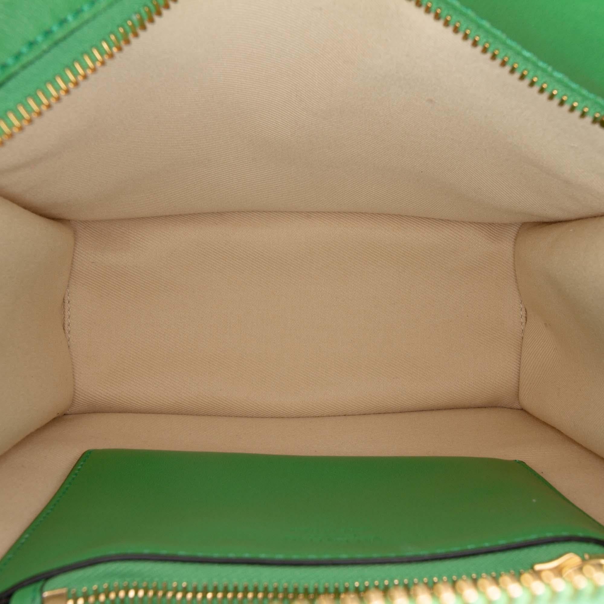 Valentino Small Leather VLogo Walk Tote