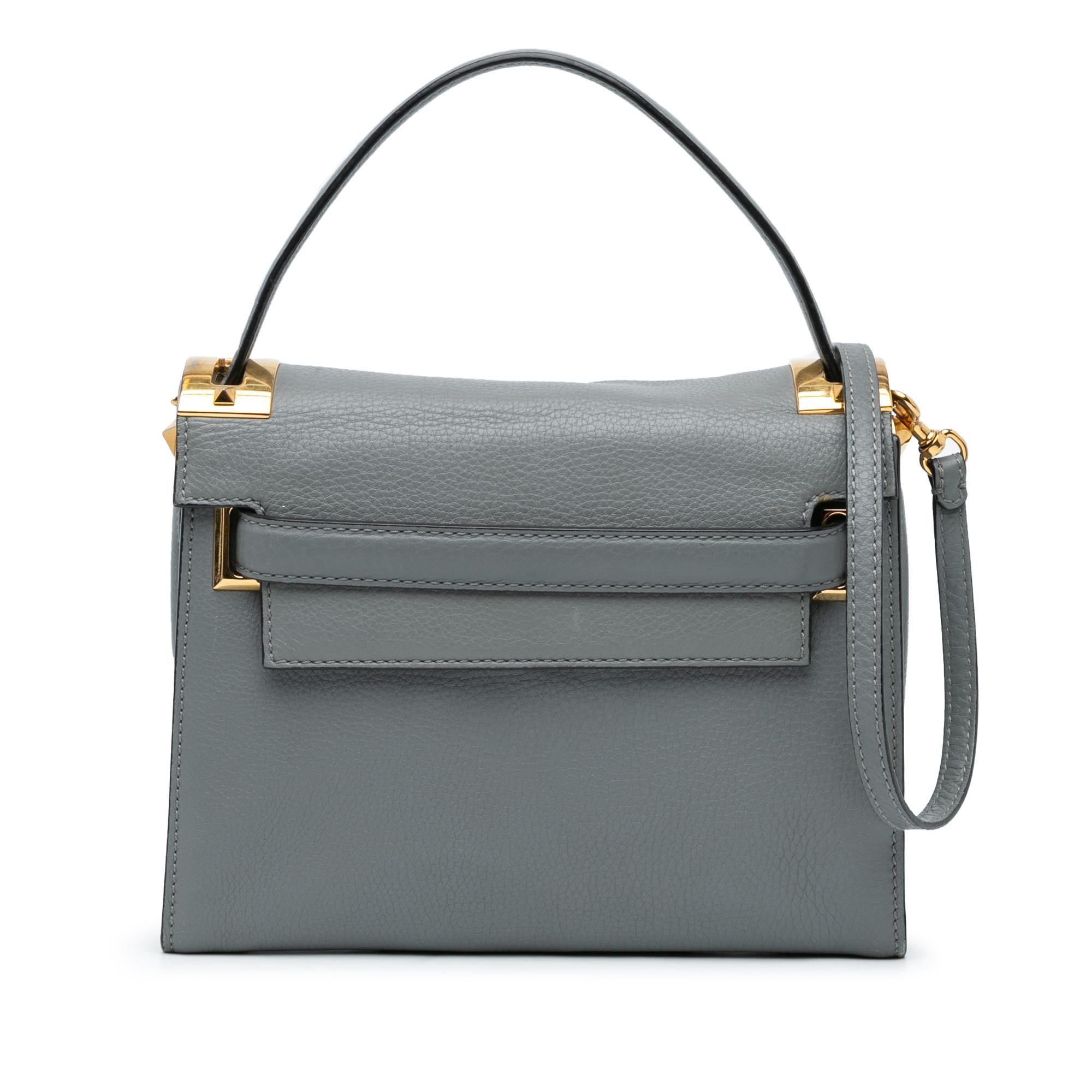Valentino Small My Rockstud Frame Satchel (SHG-YAfH4C)