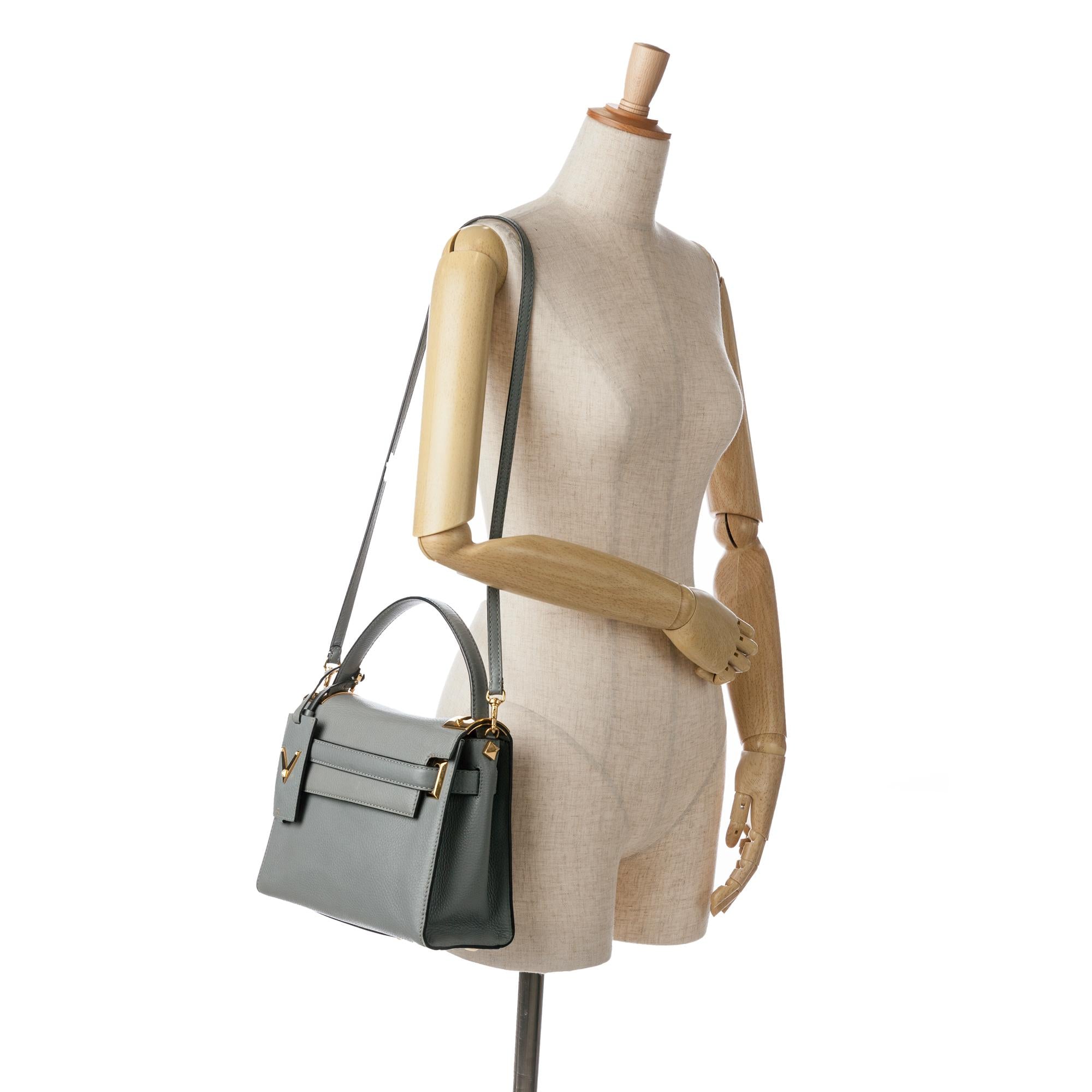 Valentino Small My Rockstud Frame Satchel (SHG-YAfH4C)