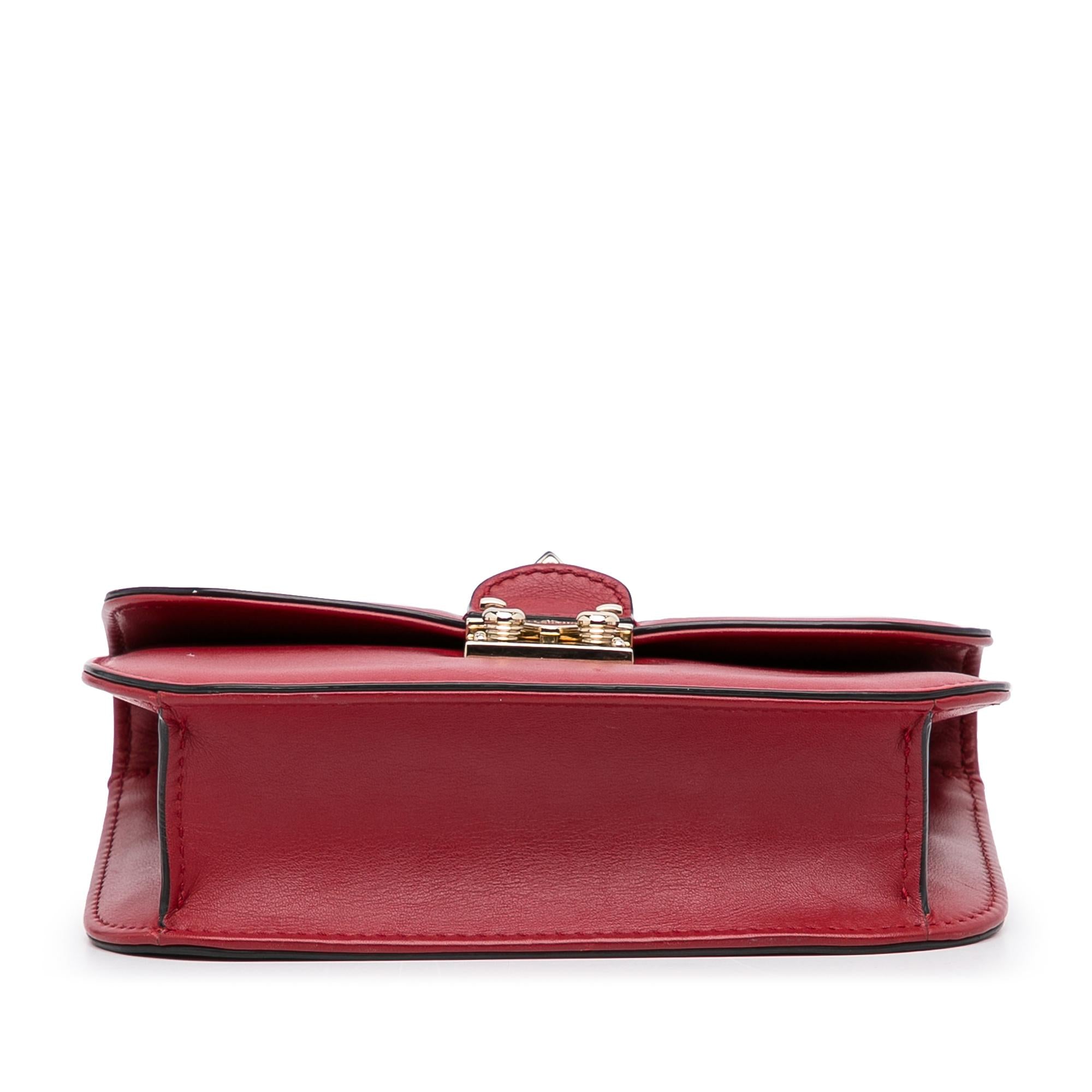 Valentino Small Rockstud Glam Lock Crossbody (SHG-5O4mq5)