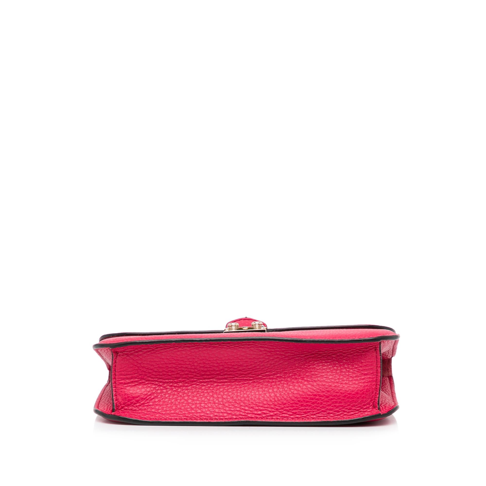 Valentino Small Rockstud Glam Lock Shoulder Bag