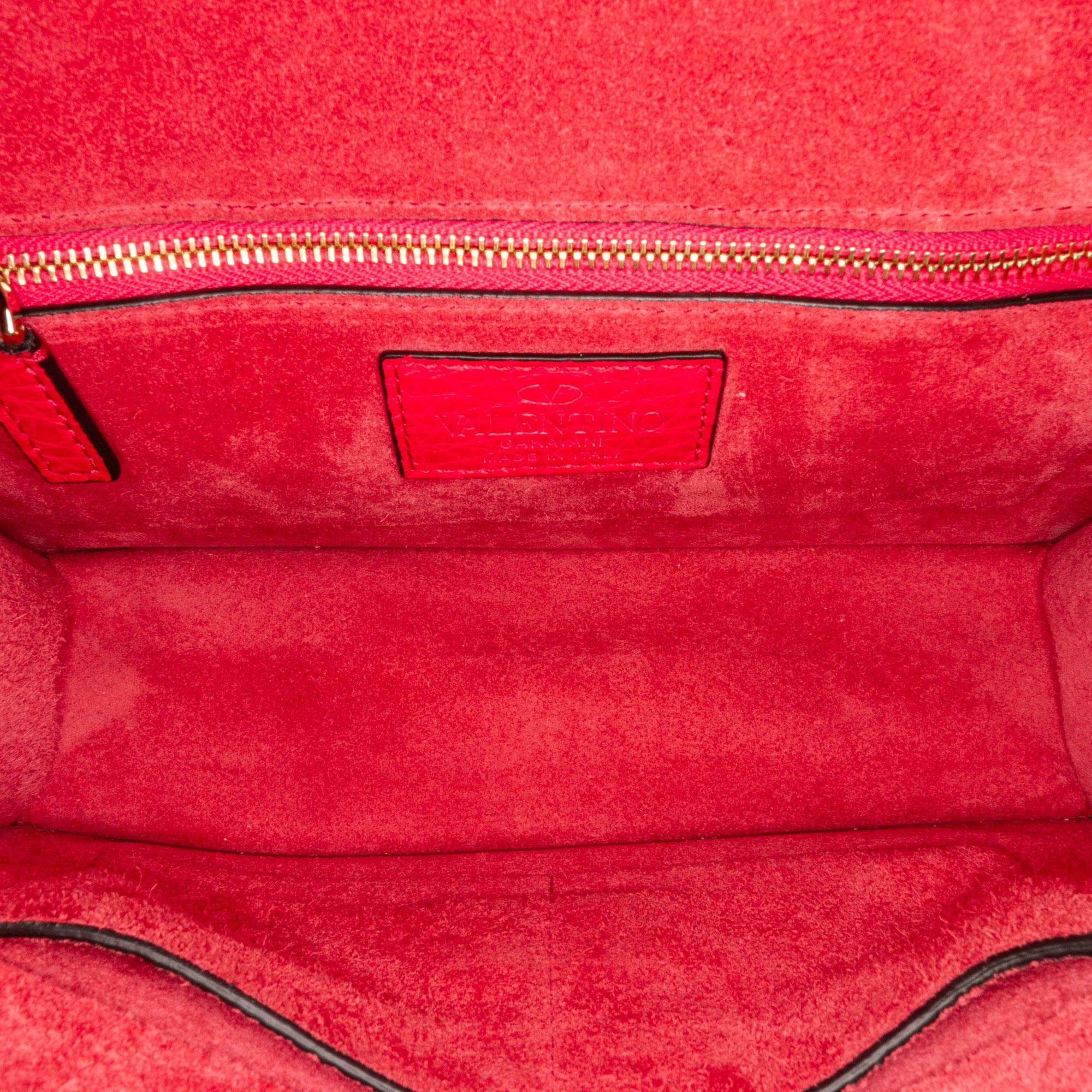 Valentino Small Rockstud Glam Lock Shoulder bag (SHG-EvxBER)