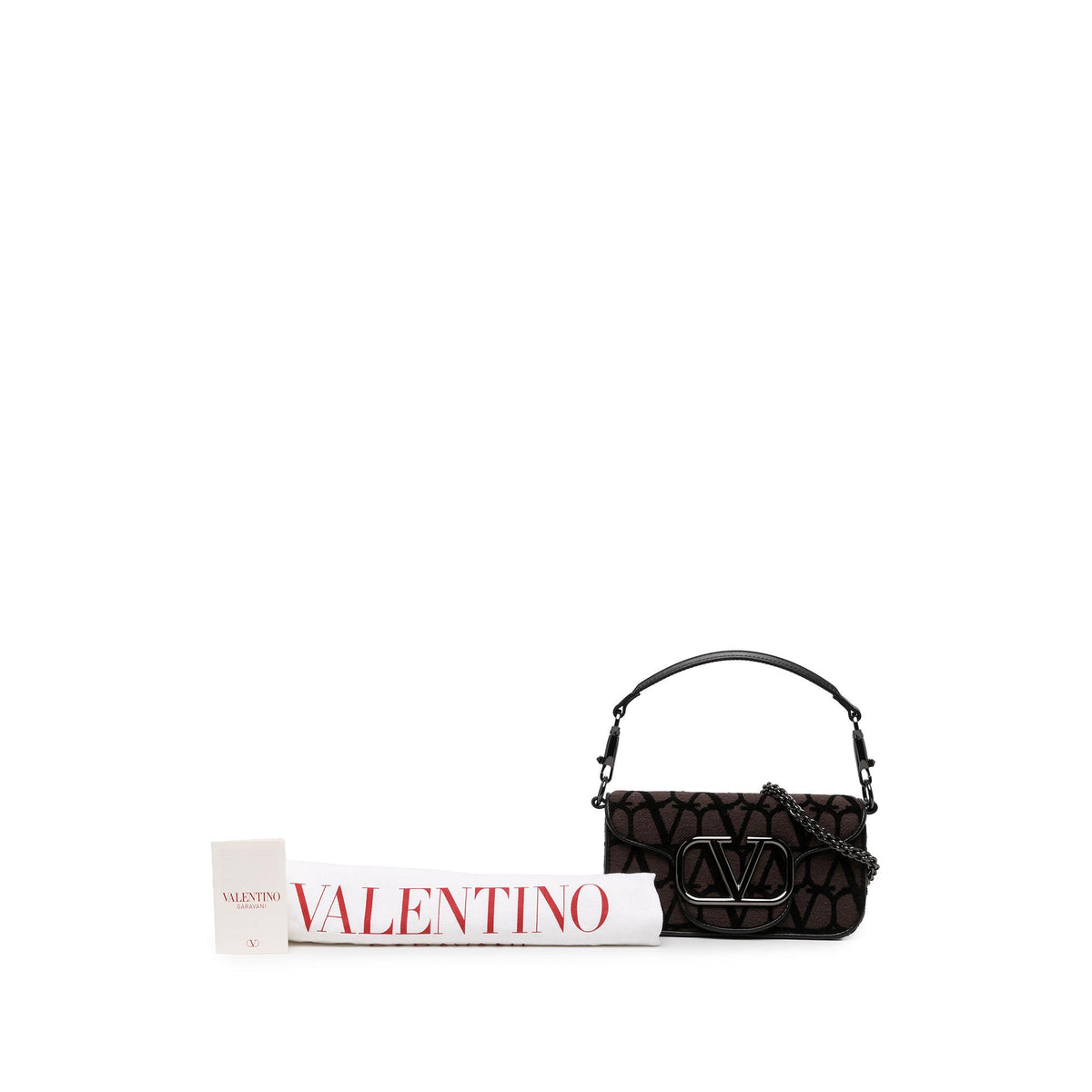 Valentino Small Toile Iconographe VLogo Loco Satchel