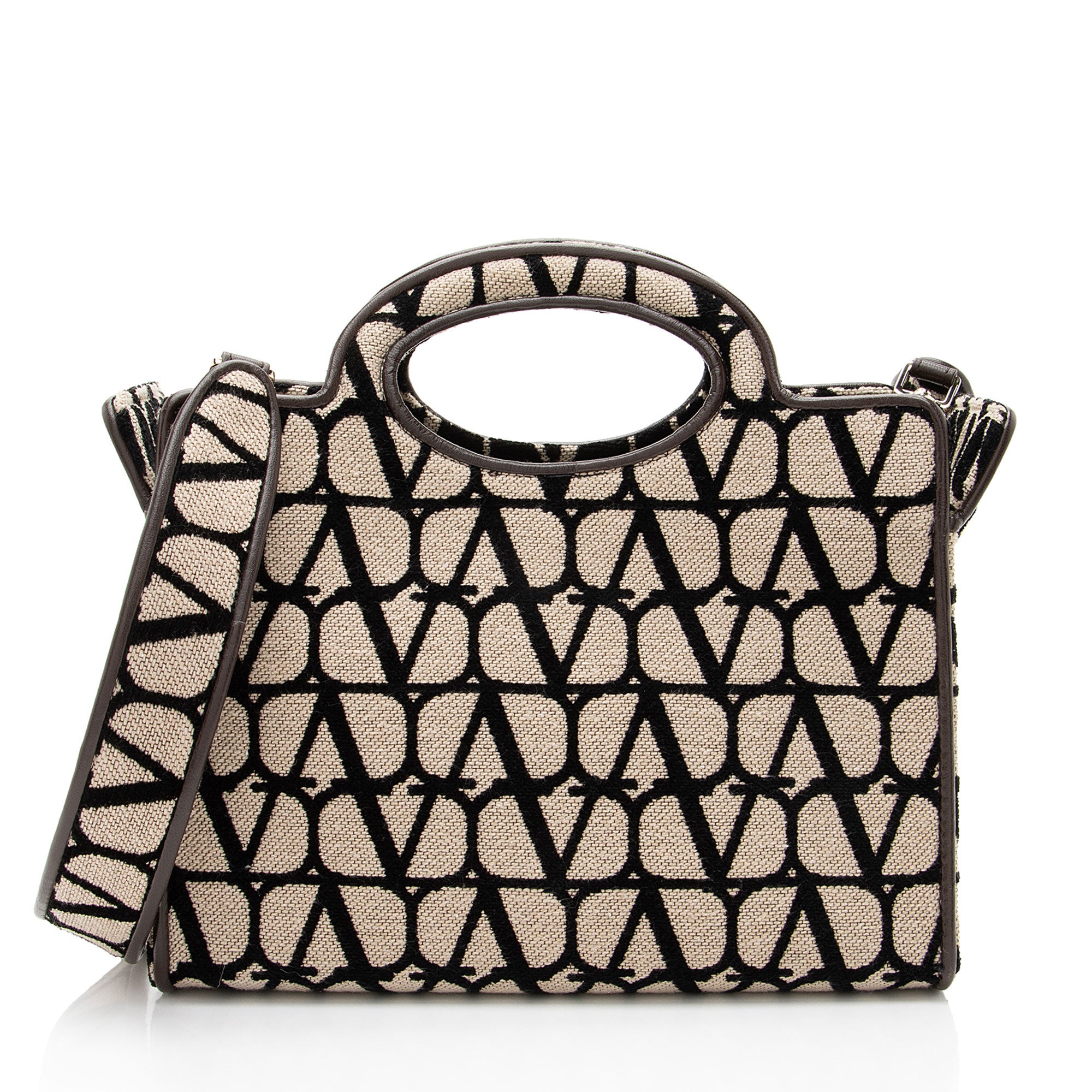 Valentino Toile Iconographe Le Troisieme Small Tote (SHF-u7l1eZ)