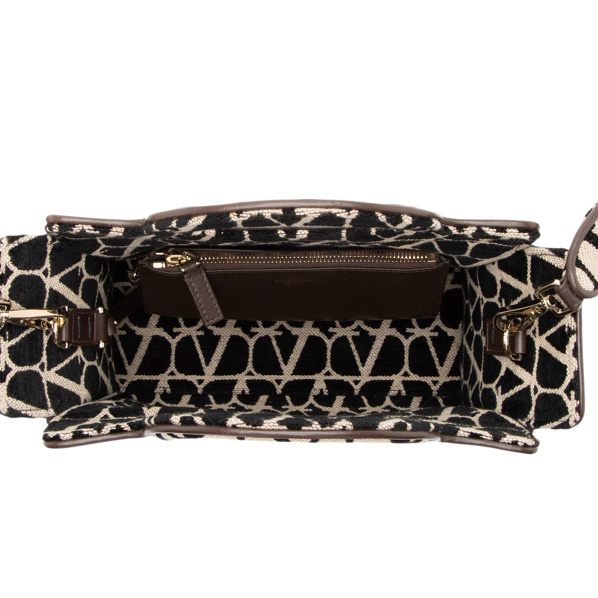 Valentino Toile Iconographe Le Troisieme Small Tote (SHF-u7l1eZ)