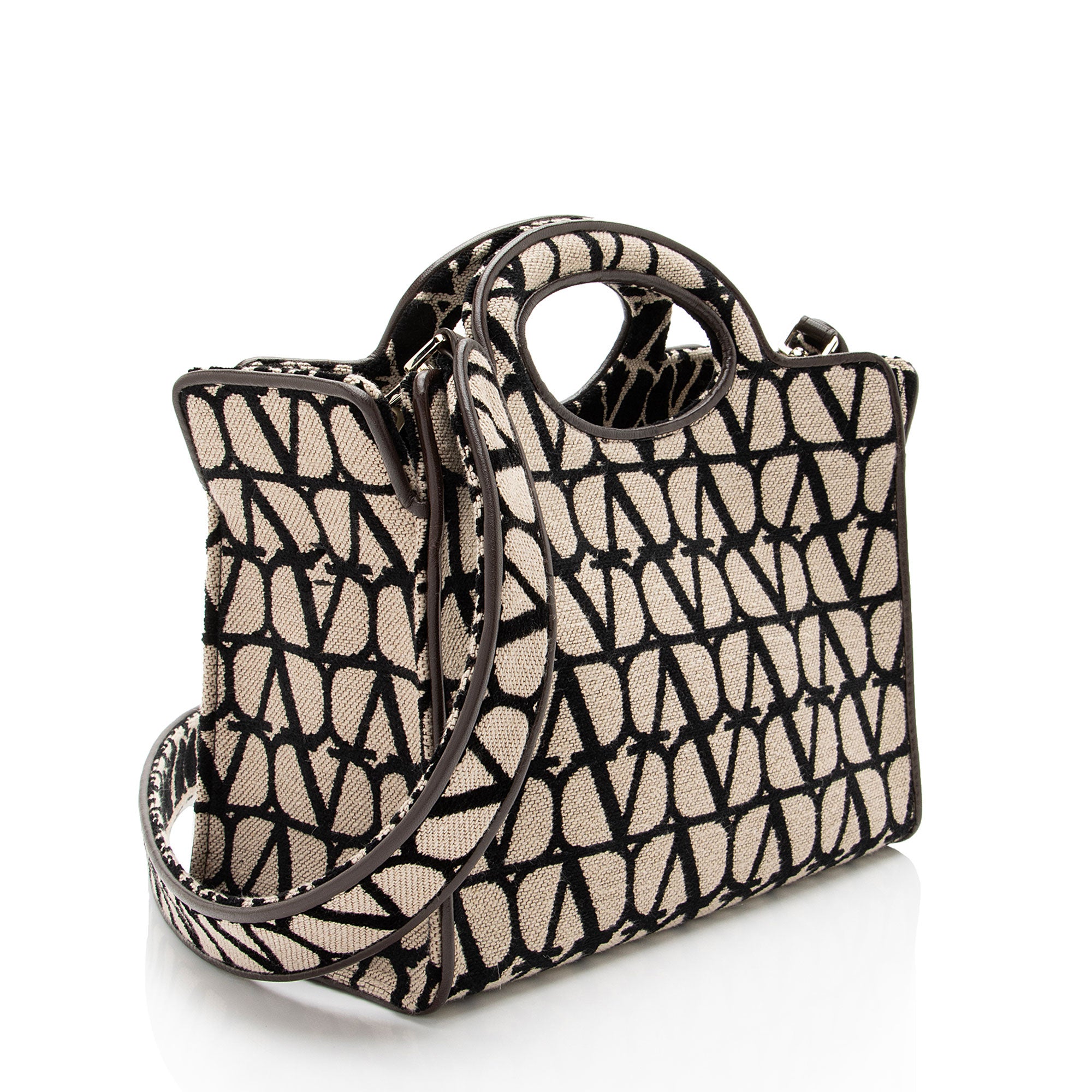 Valentino Toile Iconographe Le Troisieme Small Tote (SHF-u7l1eZ)