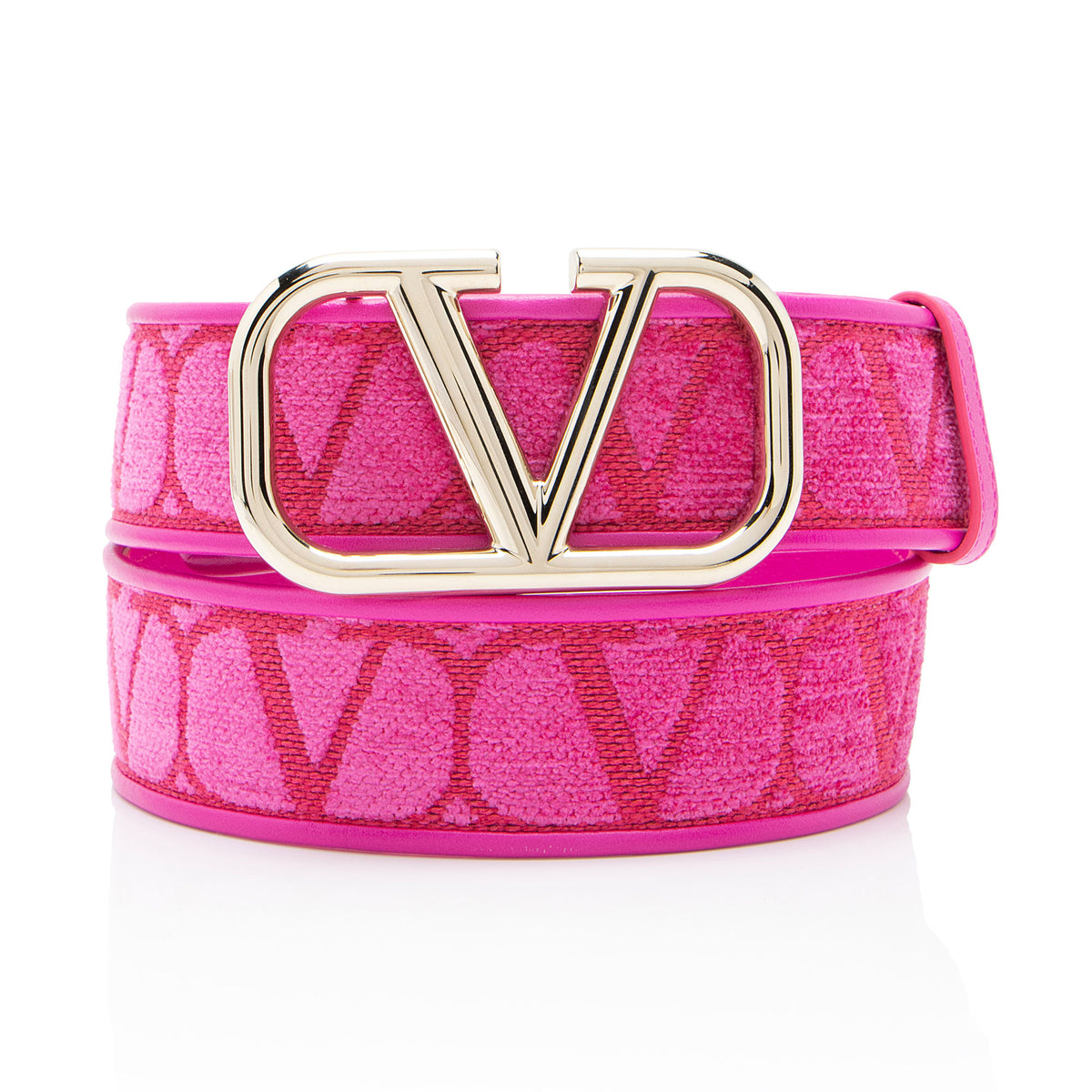Valentino Toile Iconographe VLogo Belt - Size 32 / 80