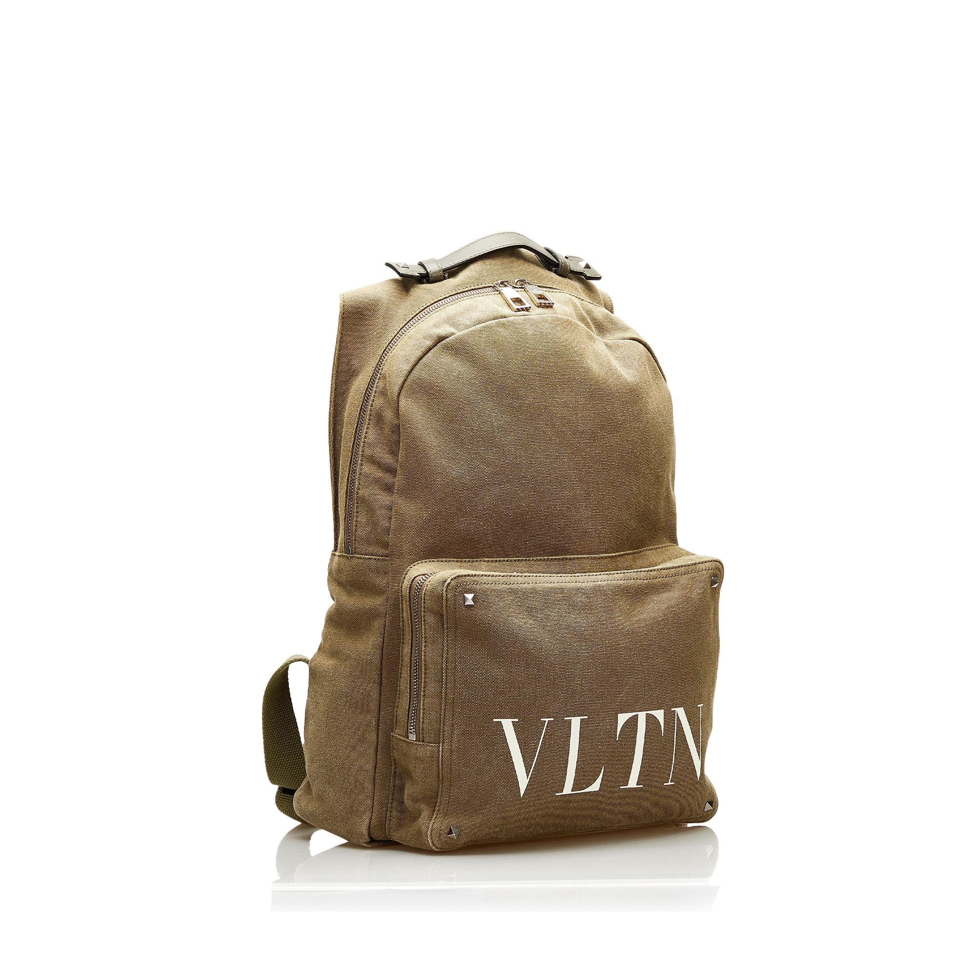 Valentino VLTN  Canvas Backpack (SHG-hBjoqw)