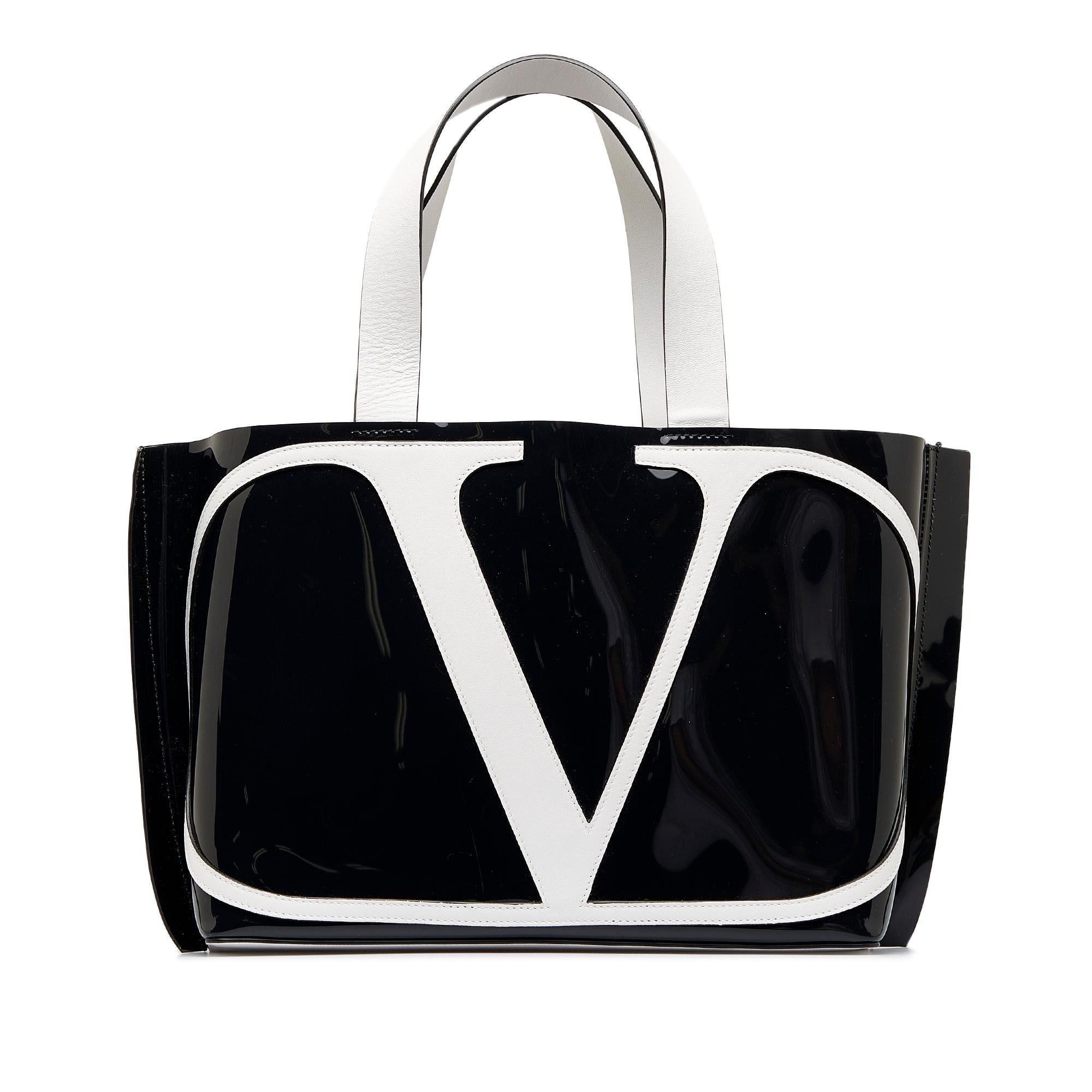 Valentino VLogo Beach Tote (SHG-fIZkAu)