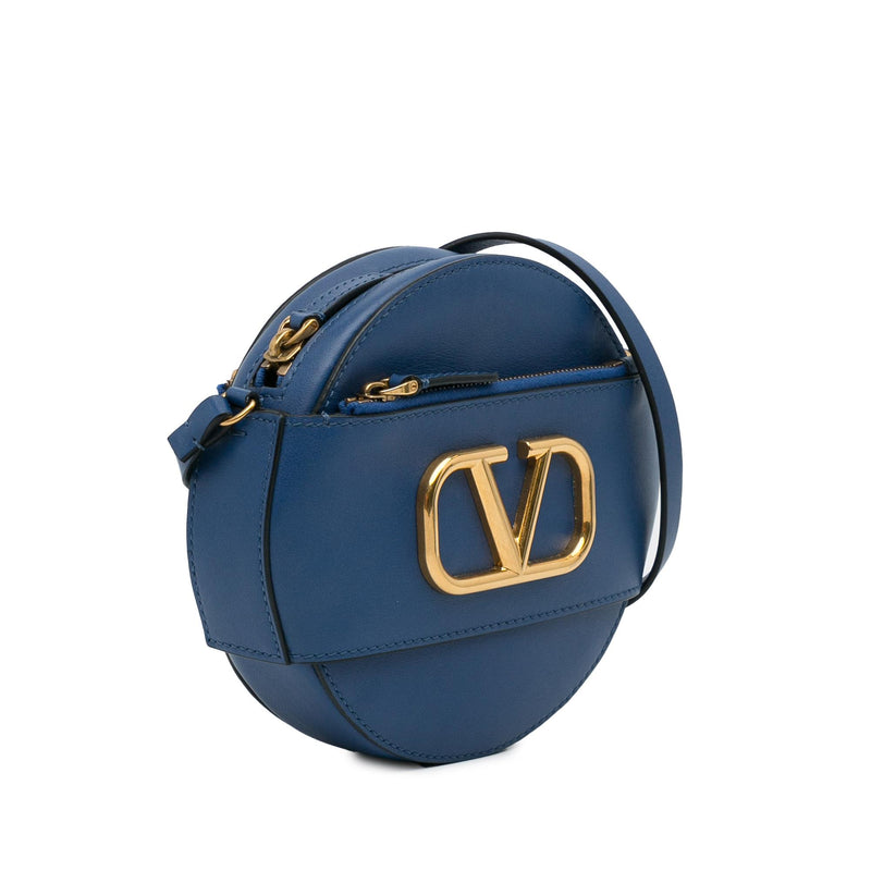 Valentino VLogo Round Crossbody Bag (SHG-A0O53H)