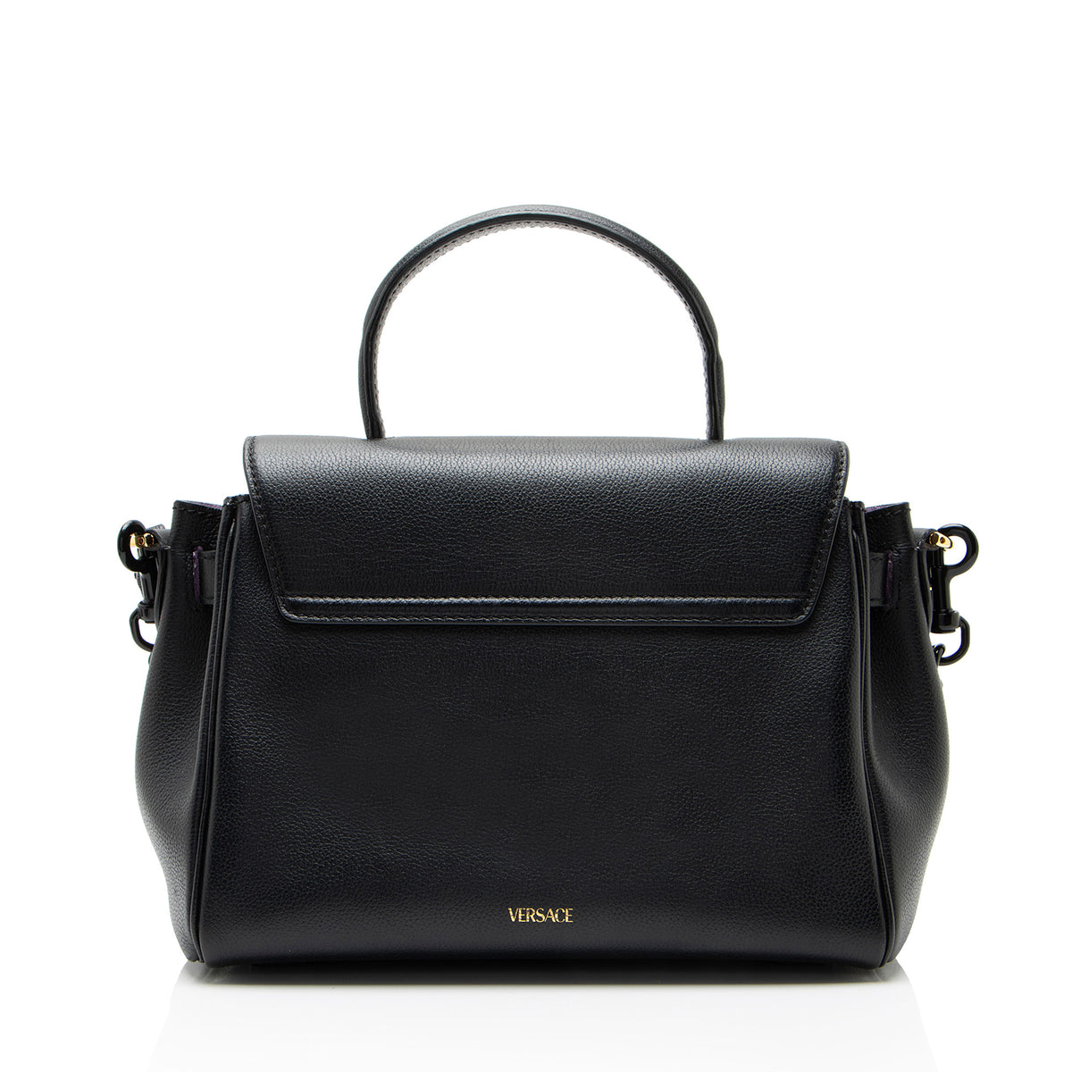 Versace Calfskin La Medusa Medium Top Handle