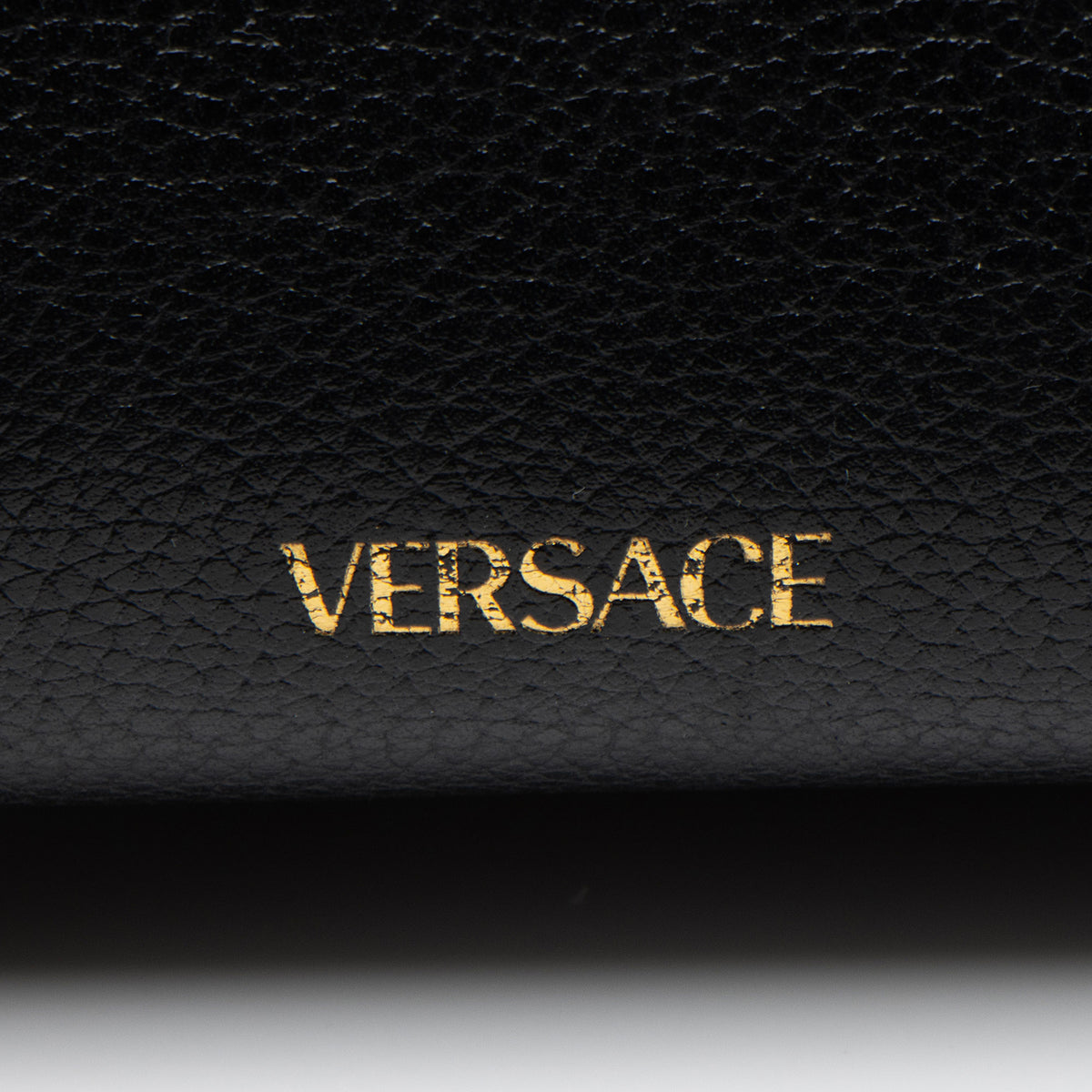Versace Calfskin La Medusa Medium Top Handle