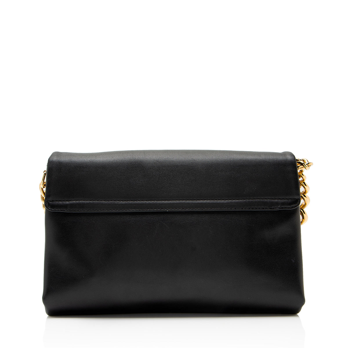 Versace Calfskin Palazzo Medusa Shoulder Bag