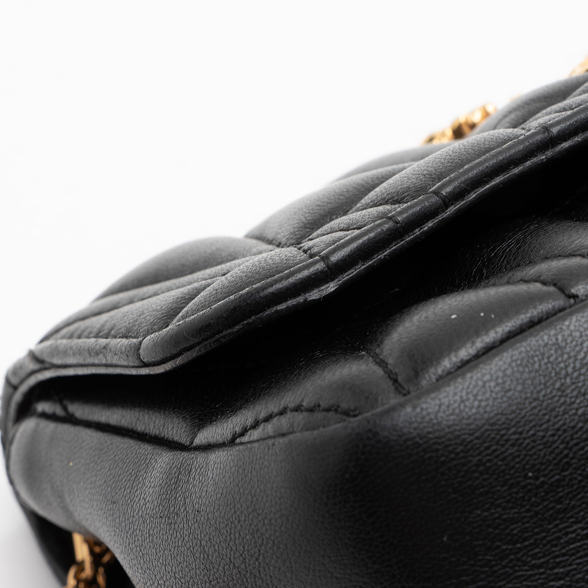 Versace Calfskin Virtus Mini Bag