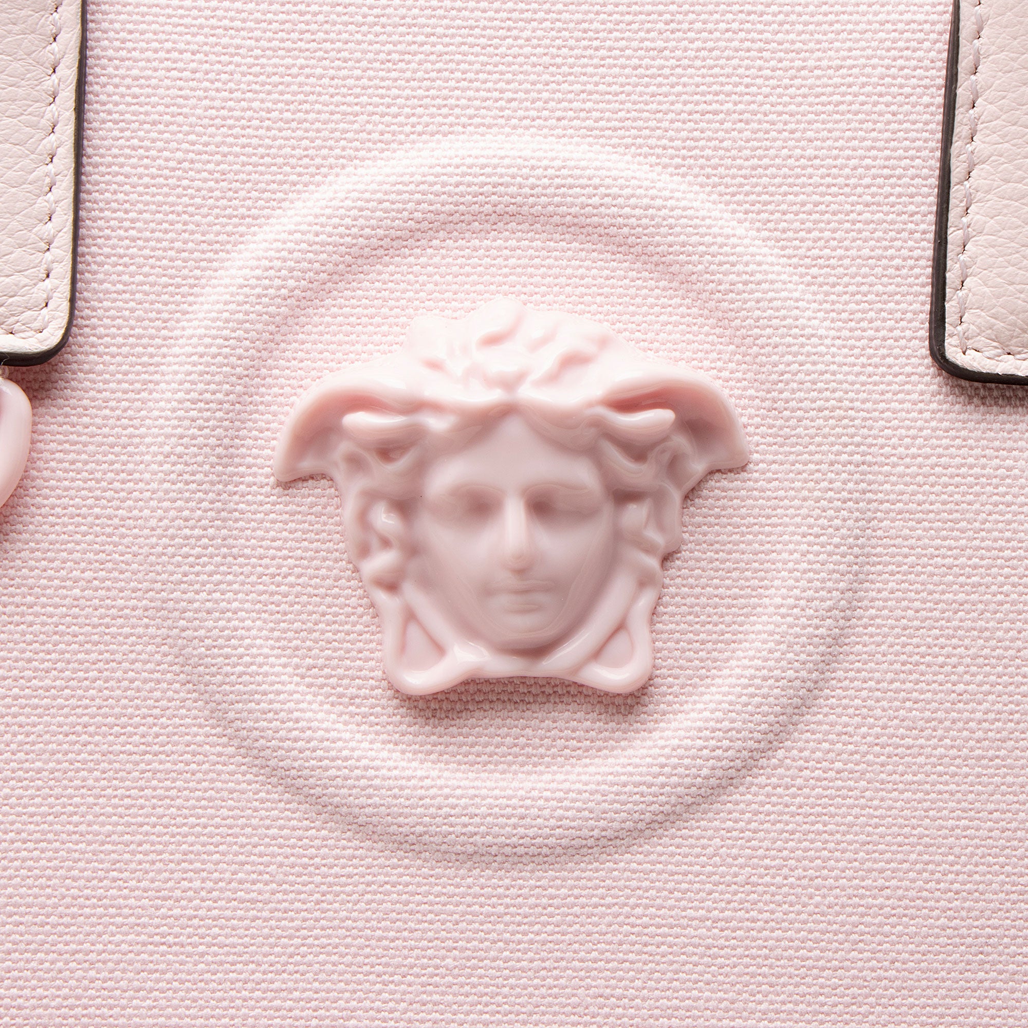 Versace Canvas La Medusa Small Tote