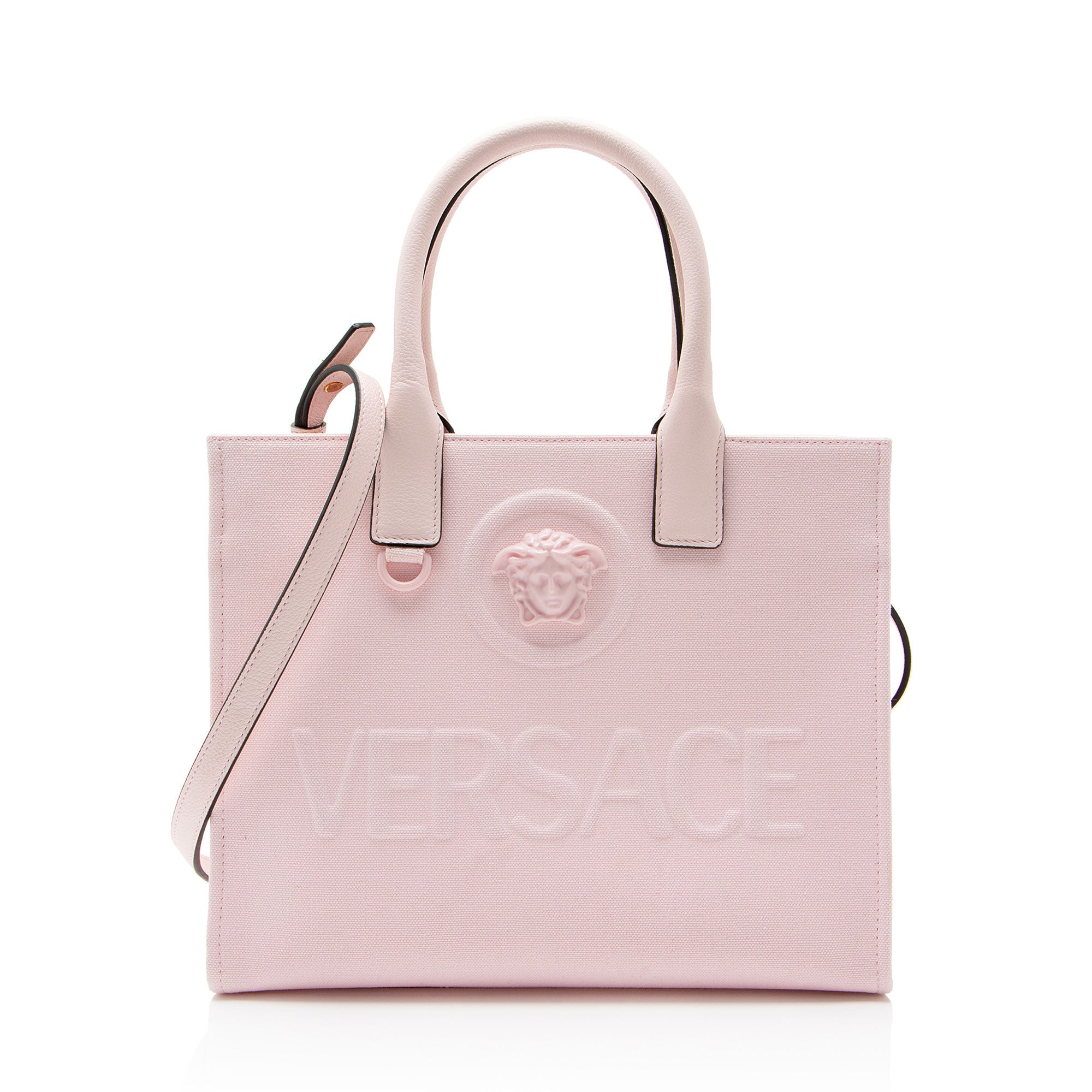 Versace Canvas La Medusa Small Tote