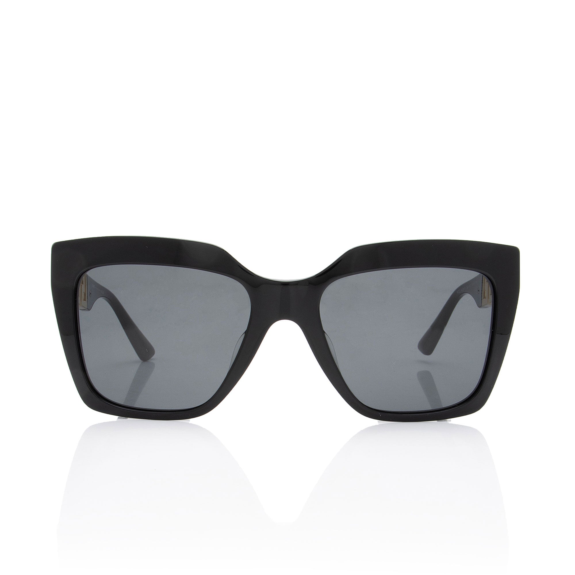 Versace Greca Cutout Square Sunglasses