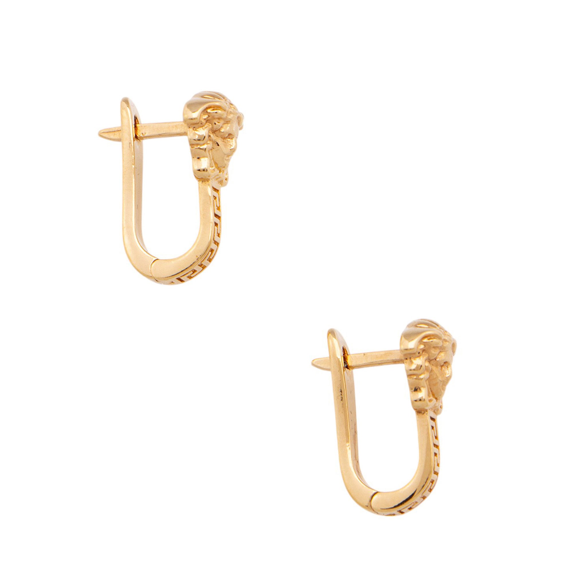 Versace La Medusa Hoop Earrings (SHF-CO7Uza)