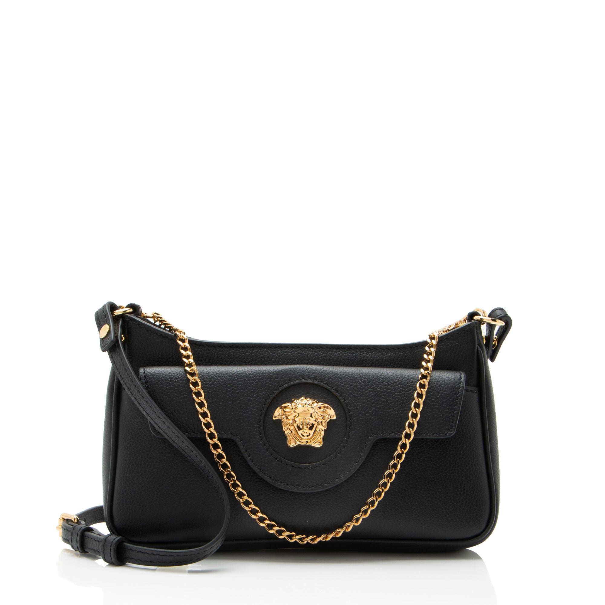 Versace Leather La Medusa Mini Bag