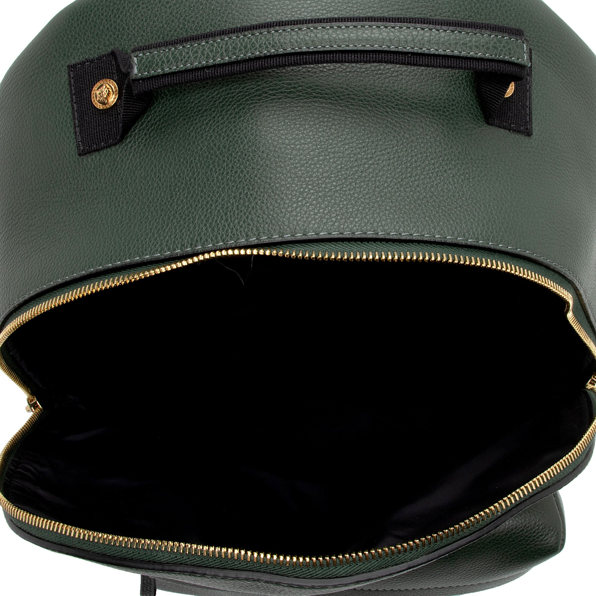 Versace Leather Medusa Backpack (SHF-2qmKYn)