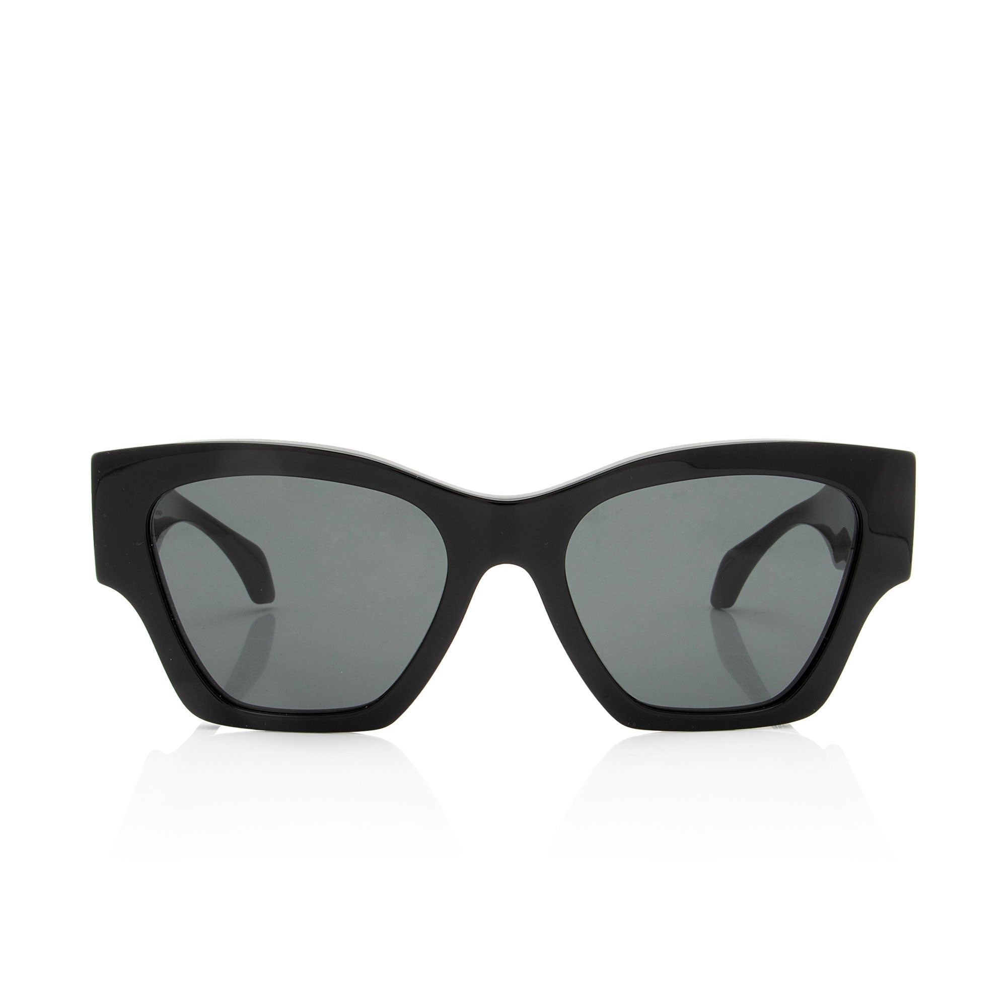 Versace Logo Square Sunglasses