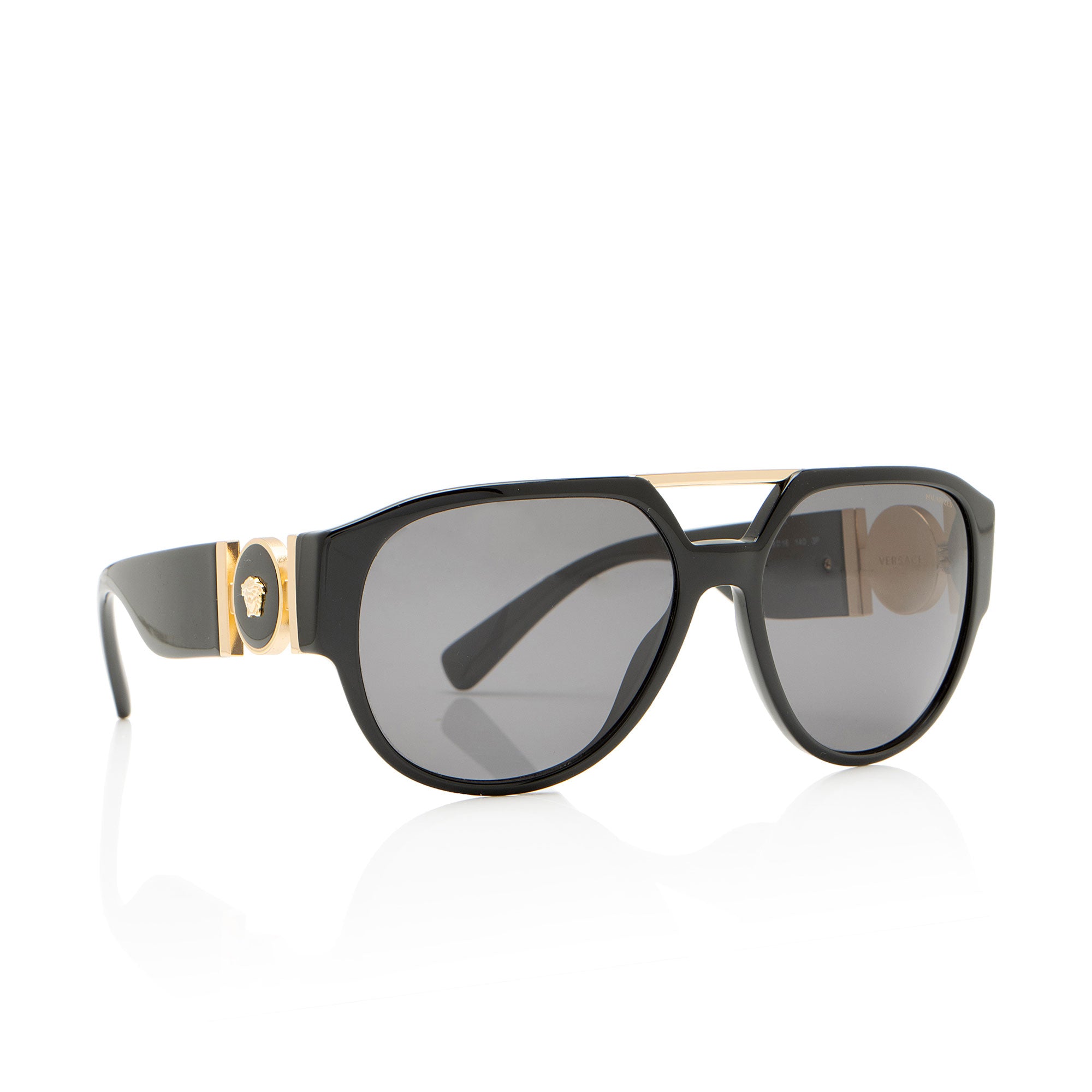Versace Medusa Aviator Sunglasses