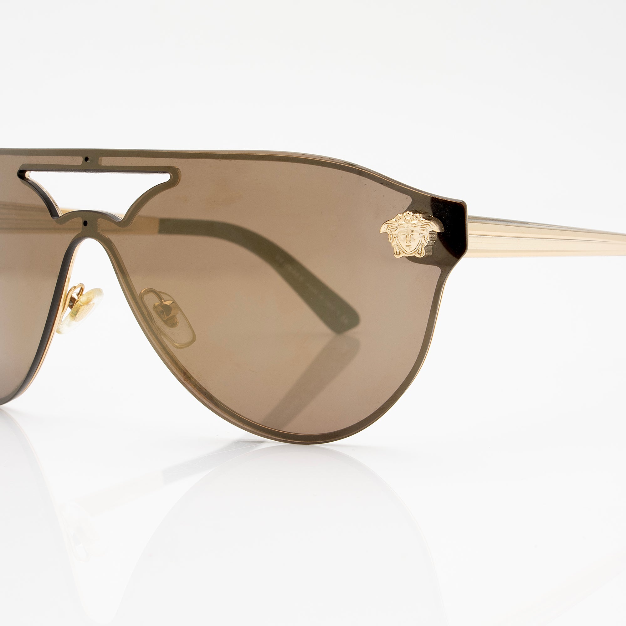 Versace Medusa Shield Sunglasses (SHF-4btbV3)