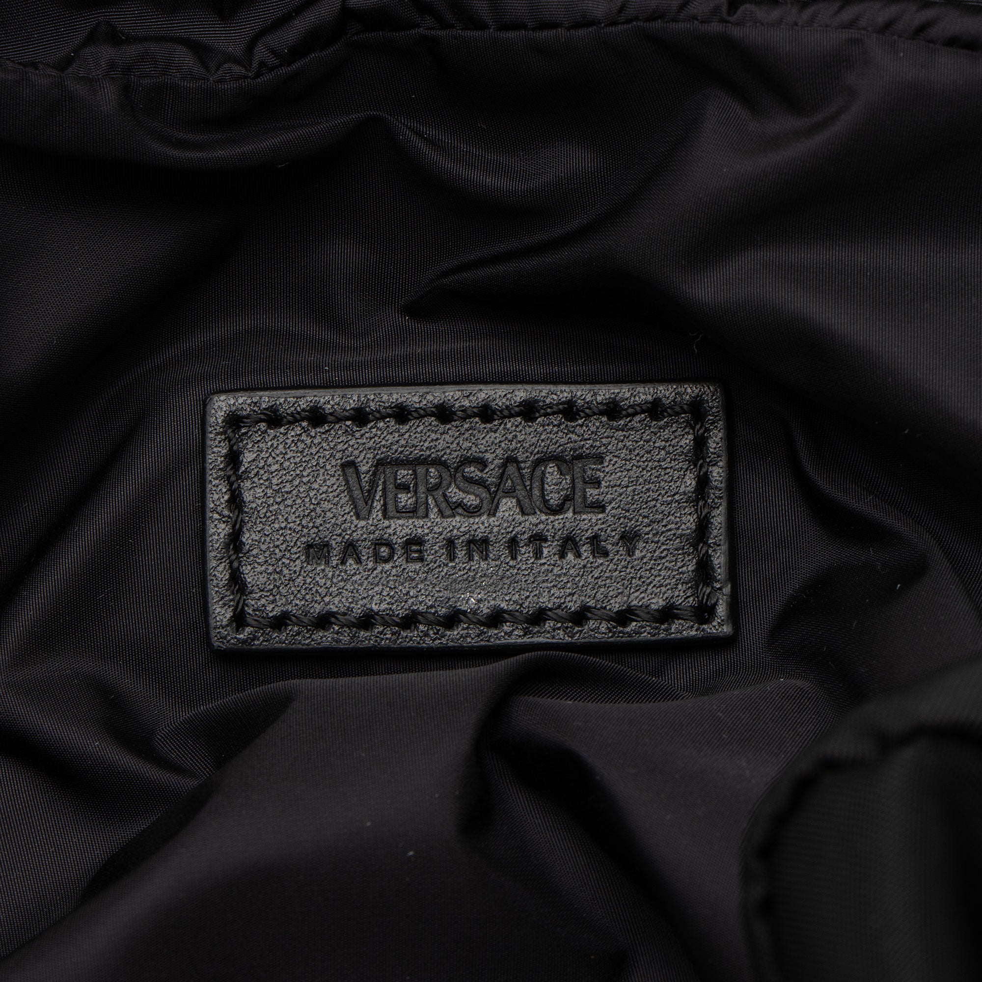 Versace Nylon Logo Messenger