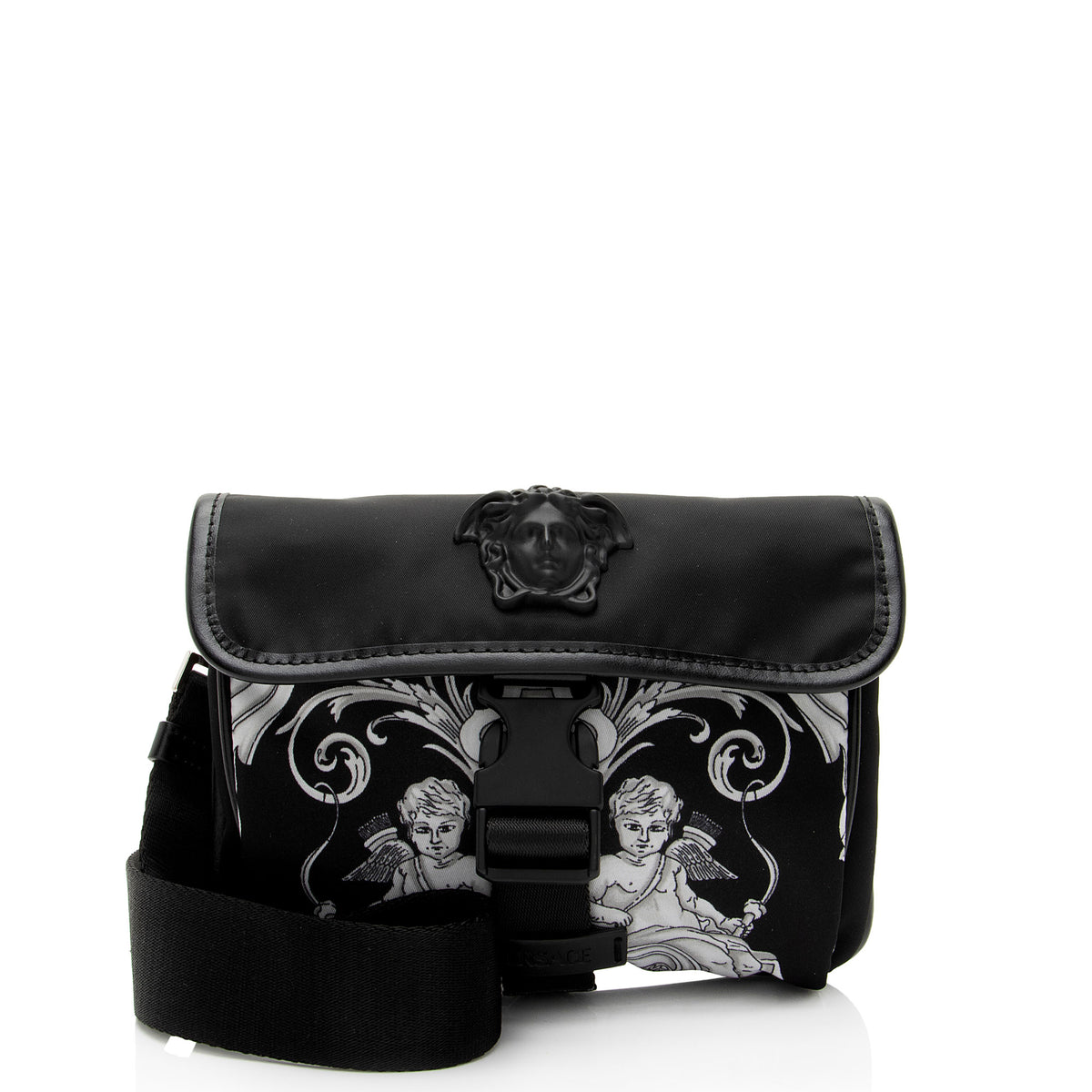 Versace Nylon Medusa Baroque Small Messenger (SHF-Lc8eMN) display picture 3