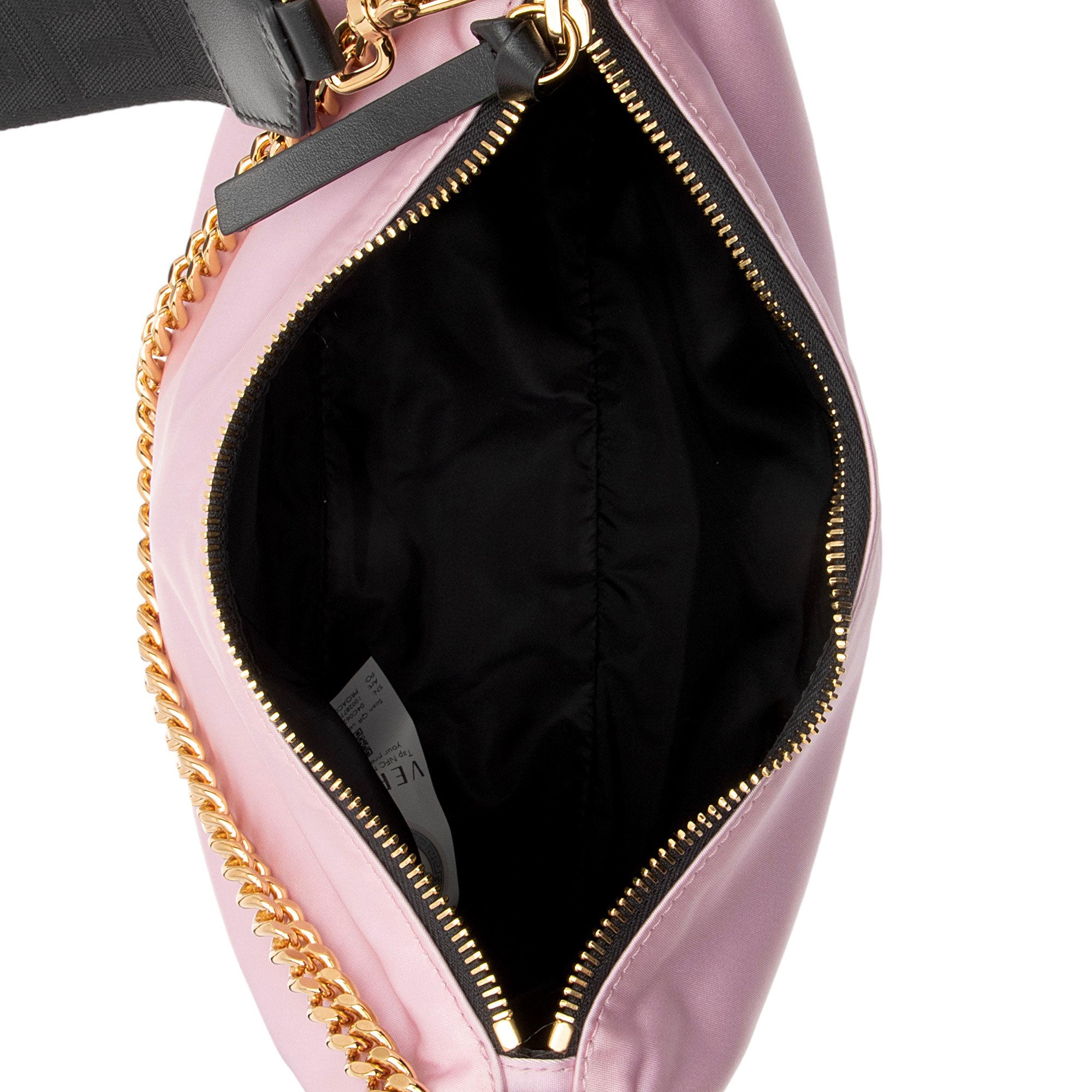 Versace Nylon Medusa Tribute Chain Crossbody