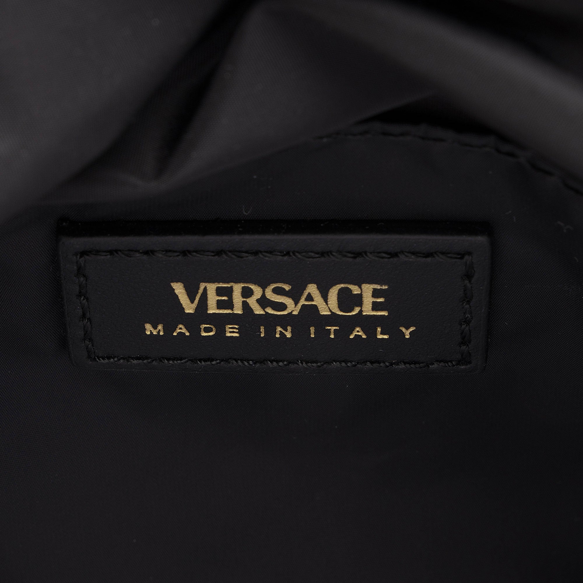 Versace Nylon Medusa Tribute Chain Crossbody (SHF-g5U45x)