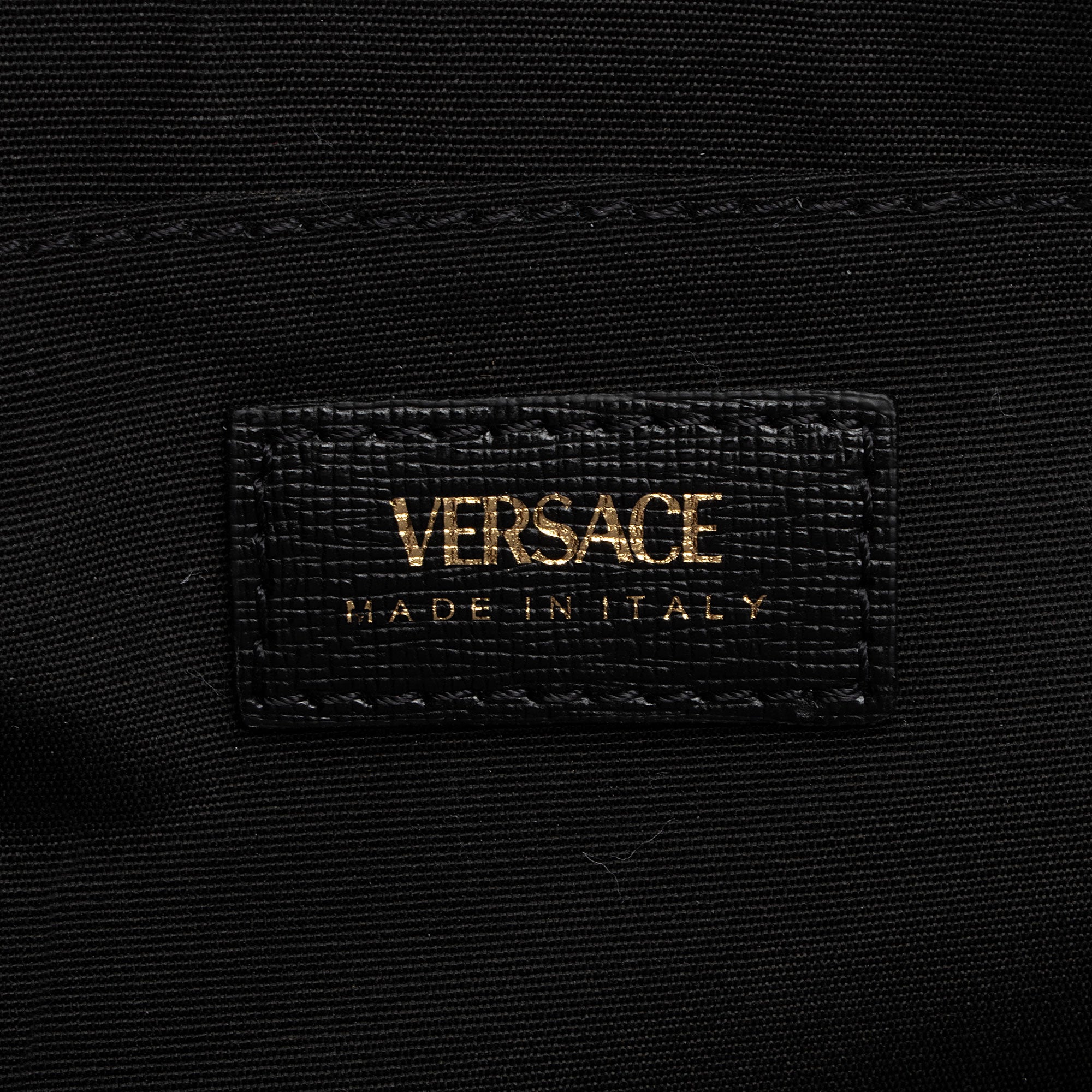 Versace Saffiano Virtus Small Shoulder Bag (SHF-Pv3Jan)