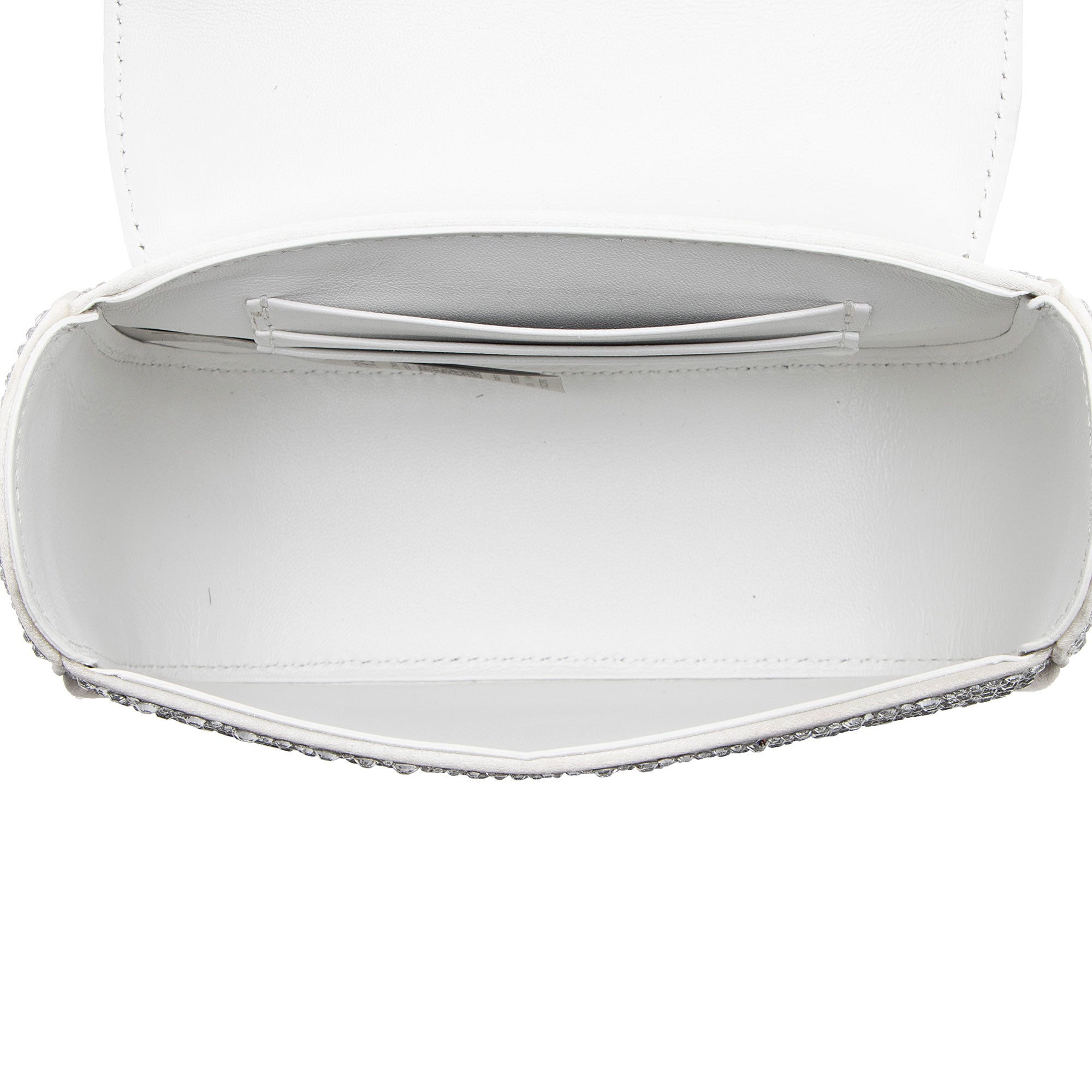 Versace Satin Crystal Embellished La Medusa Mini Top Handle
