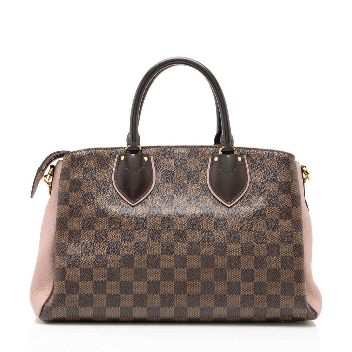 Louis Vuitton Damier Ebene Cuir Taurillon Normandy Satchel