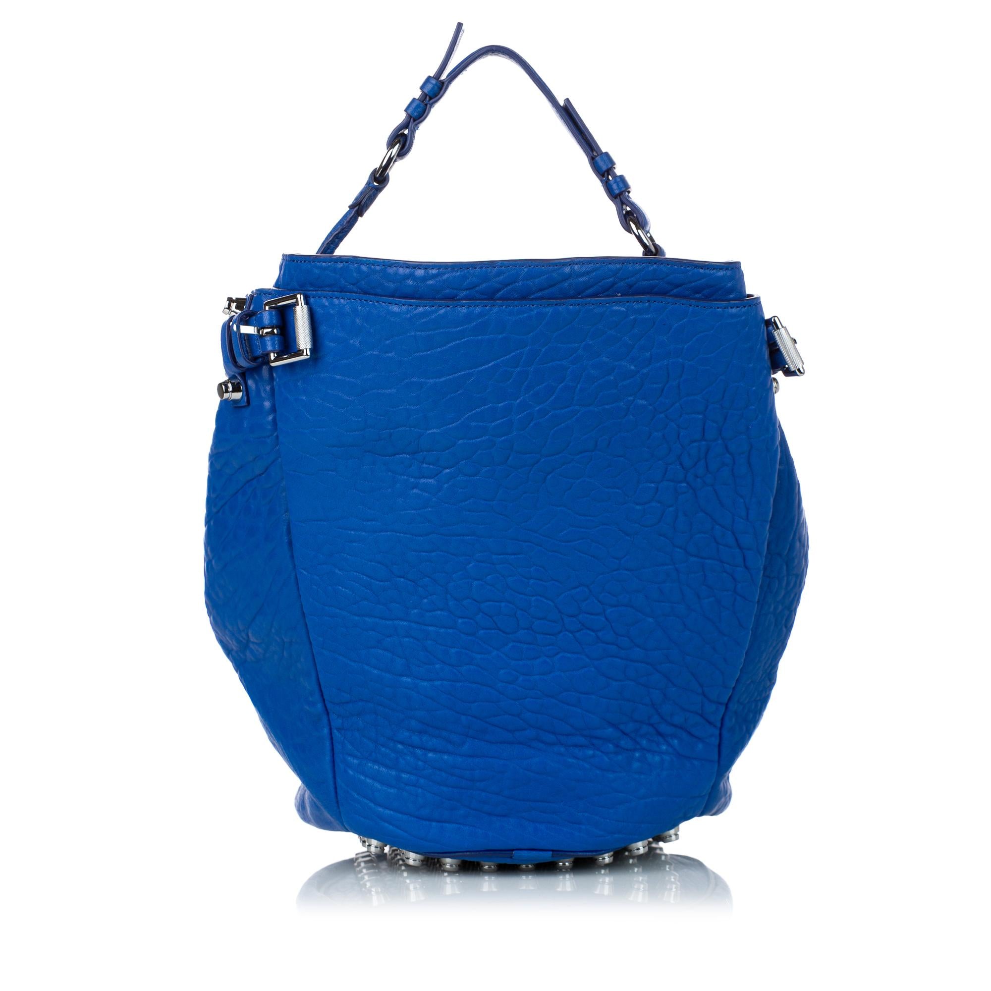 Alexander Wang Diego Leather Bucket Bag (SHG-30758)