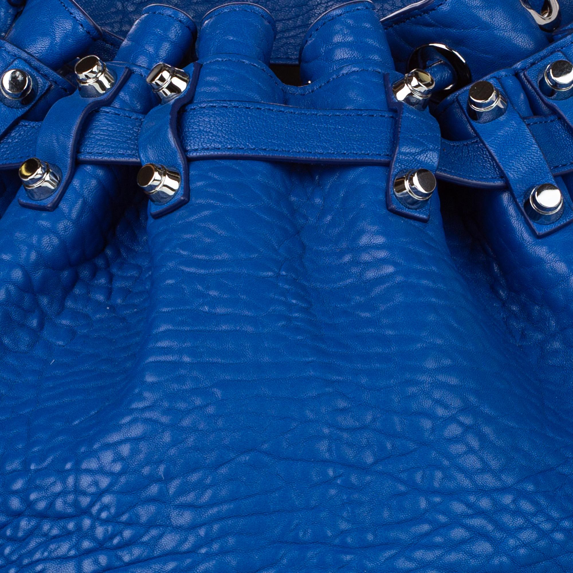 Alexander Wang Diego Leather Bucket Bag (SHG-30758)