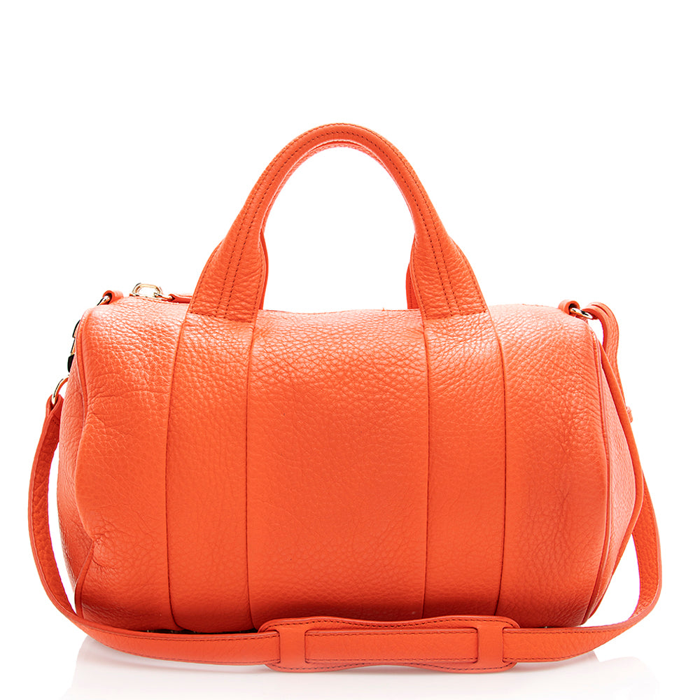 Alexander Wang Pebbled Lambskin Rocco Satchel (SHF-19288)