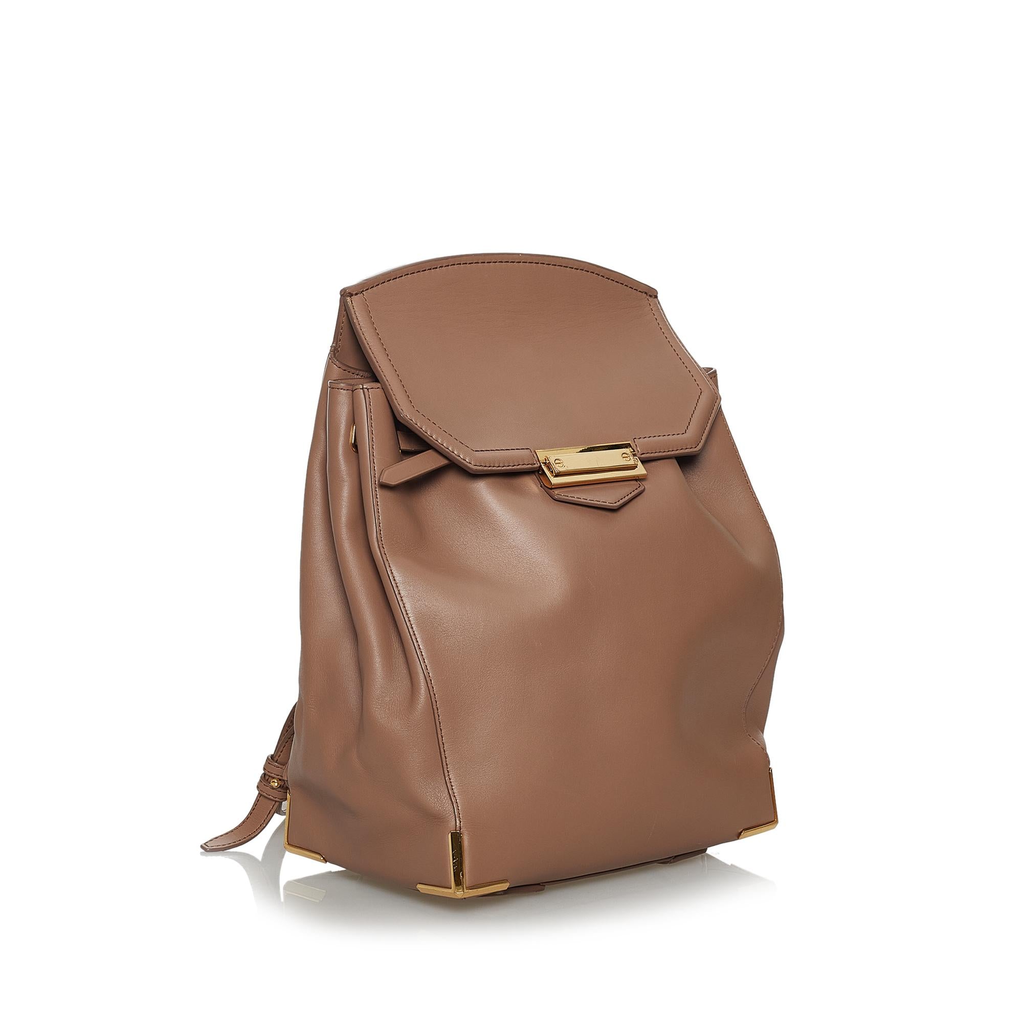 Alexander Wang Prisma Skeletal Leather Backpack (SHG-28231)