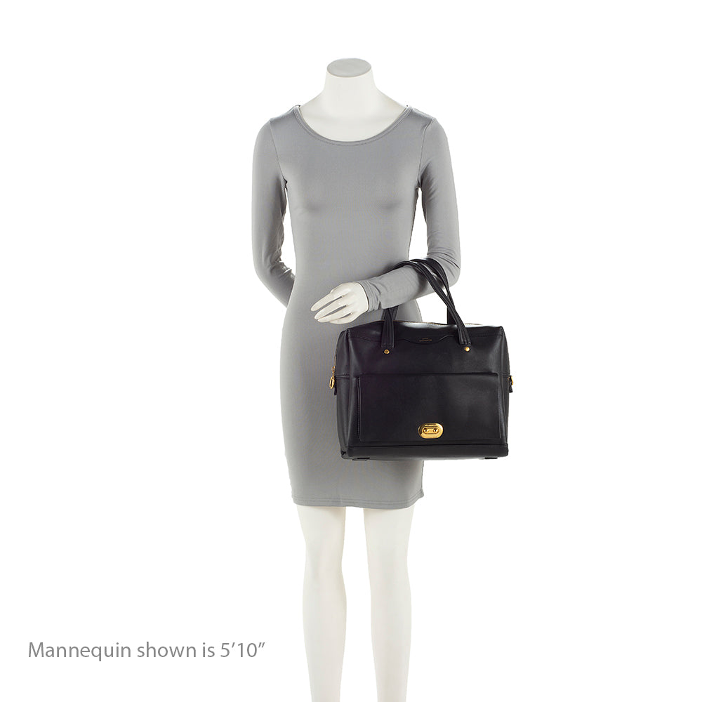 Anya Hindmarch Leather Satchel (SHF-20640)