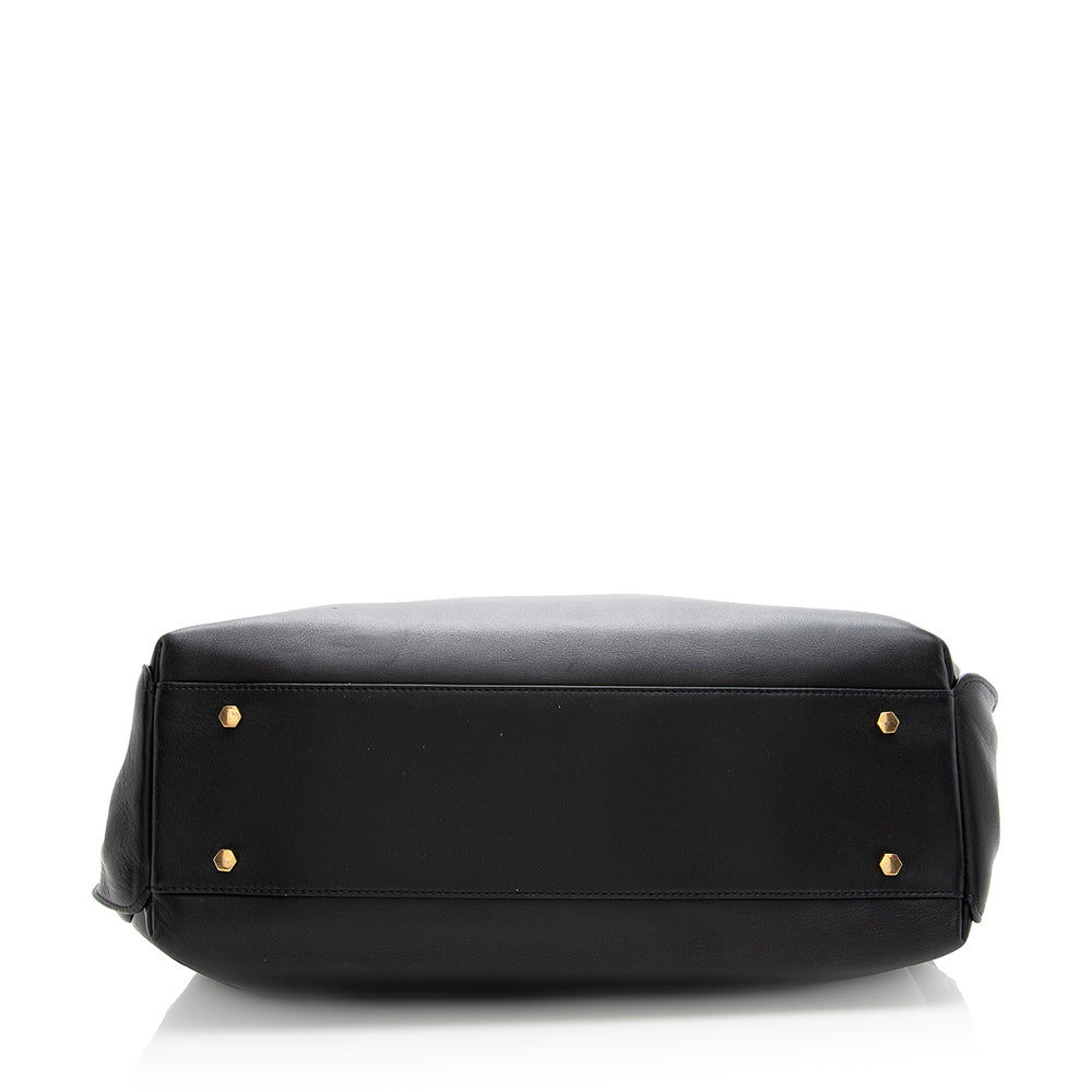 Anya Hindmarch Leather Shoelace Tote (SHF-19285)