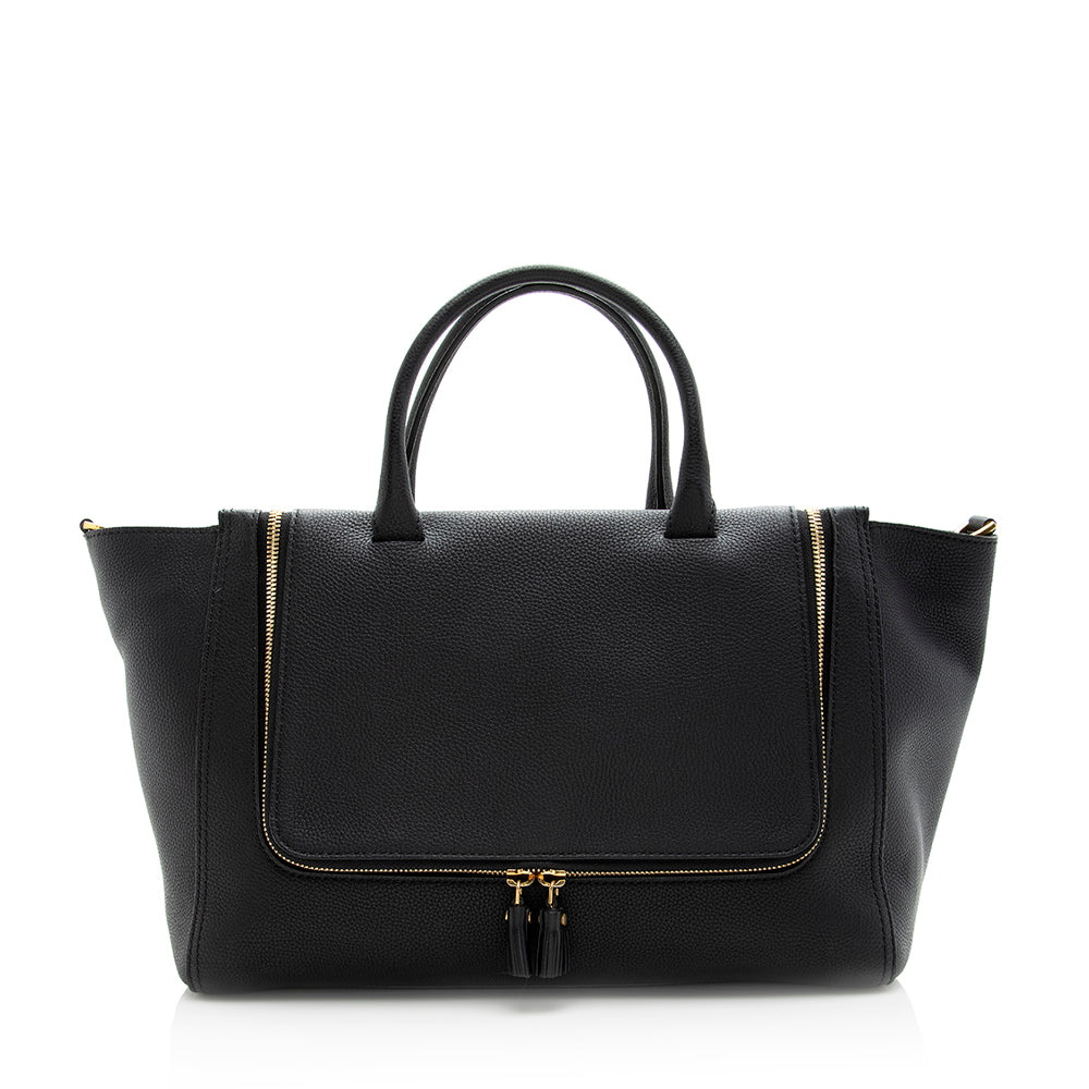 Anya Hindmarch Leather Vere Slouchy Tote (SHF-20607)